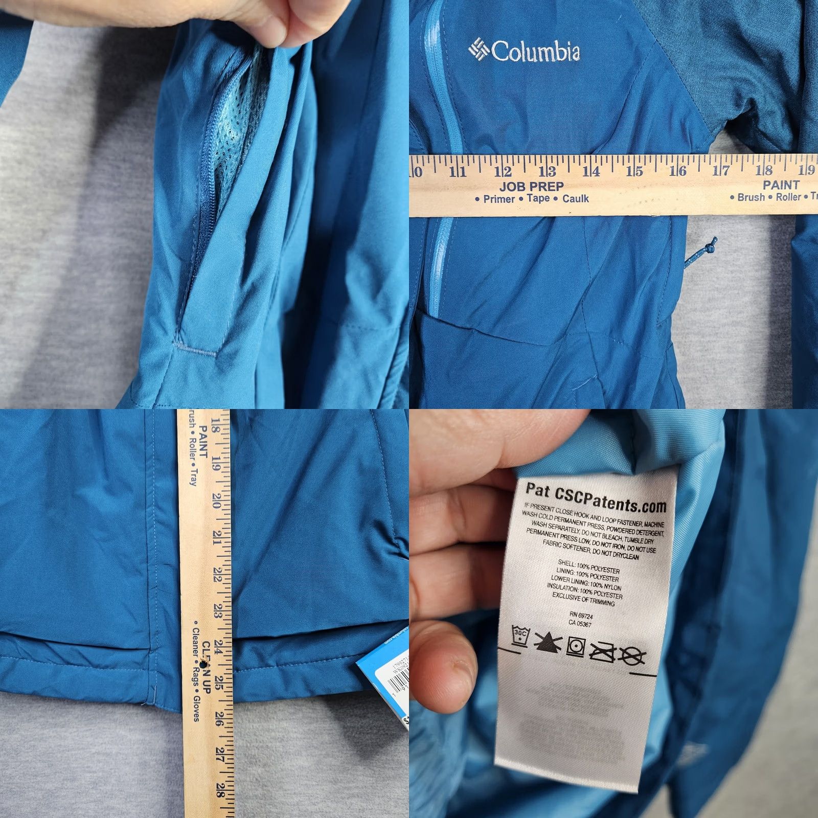 Vintage VINTAGE? No. Columbia Women's Omni-Tech Snowboard Wildside Jacket XS Blue New? Size XS / US 0-2 / IT 36-38 - 8 Thumbnail