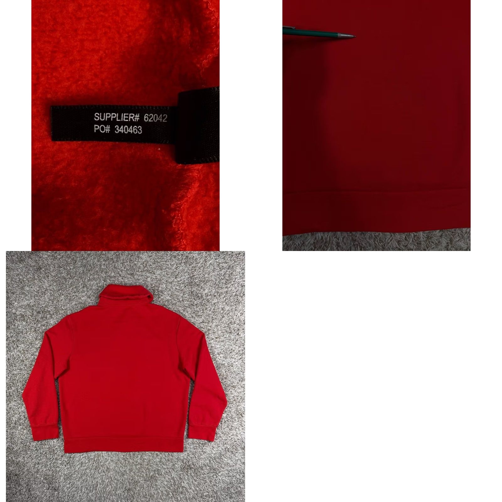 RLX Ralph Lauren RLX Ralph Lauren Shirt Mens 2XL Red Alpine Ski Pullover Sweatshirt Shawl Neck Sub Zero Size Size US XXL / EU 58 / 5 - 9 Thumbnail