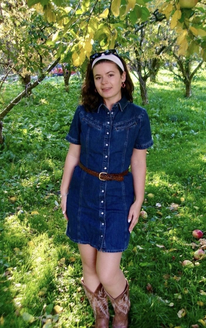 Levi's Levi’s Denim Button Down Dress Size S / US 4 / IT 40 - 2 Thumbnail