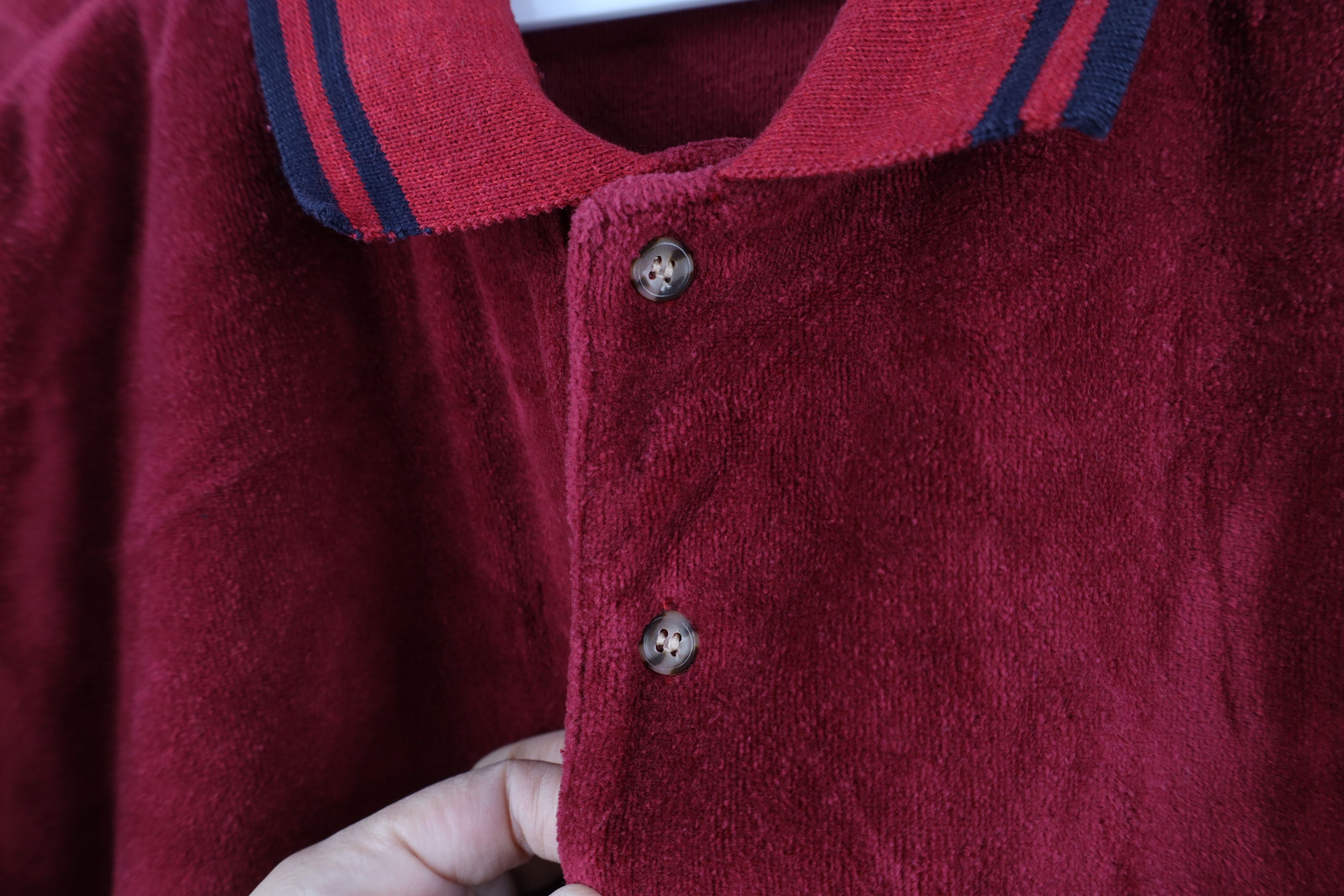 Vintage Vintage 70s Streetwear Collared Pullover Long Sleeve Polo Size US XL / EU 56 / 4 - 5 Thumbnail