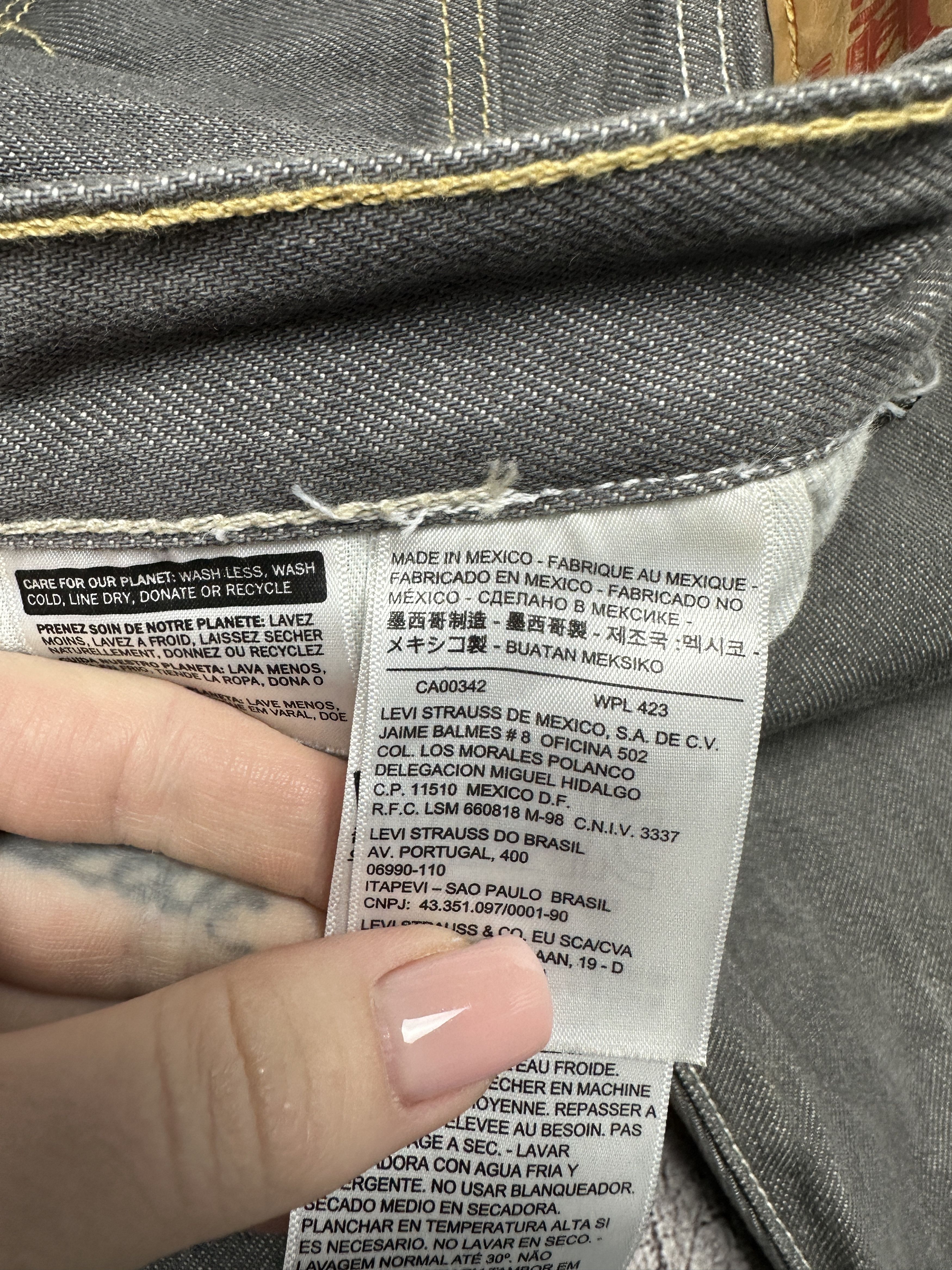 Levi's Levi's 501 Mens Denim Pants Jeans Size 38 x 30 Size US 38 / EU 54 - 9 Thumbnail