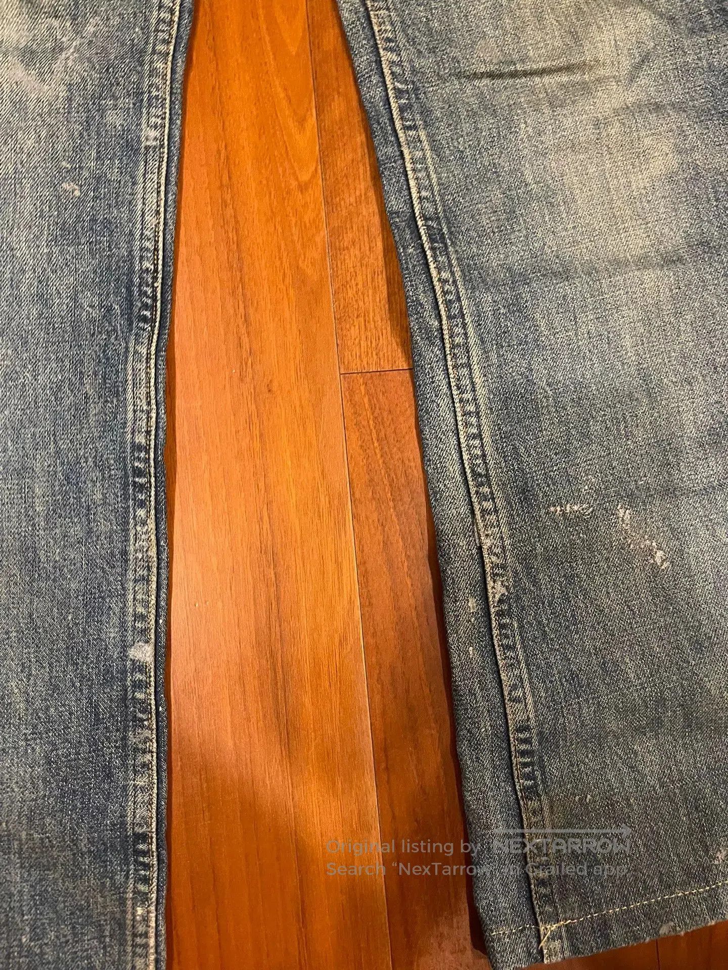 Junya Watanabe Helmut Lang Painted Denim Jeans. Size 27" / US 4 / IT 40 - 6 Thumbnail