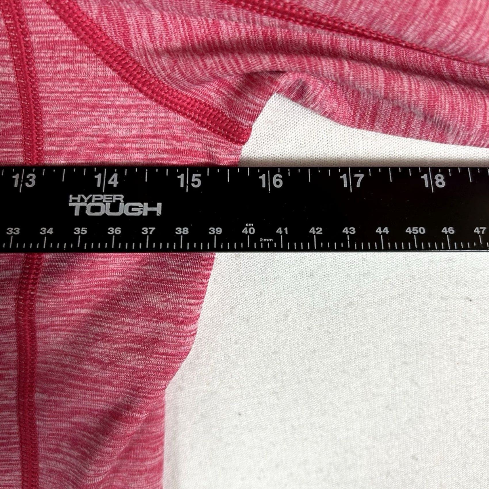Under Armour Under Armour Running Shirt Womens XS 1/4 Zip Pullover Red Pink Thumbholes Sports Size M / US 6-8 / IT 42-44 - 7 Thumbnail