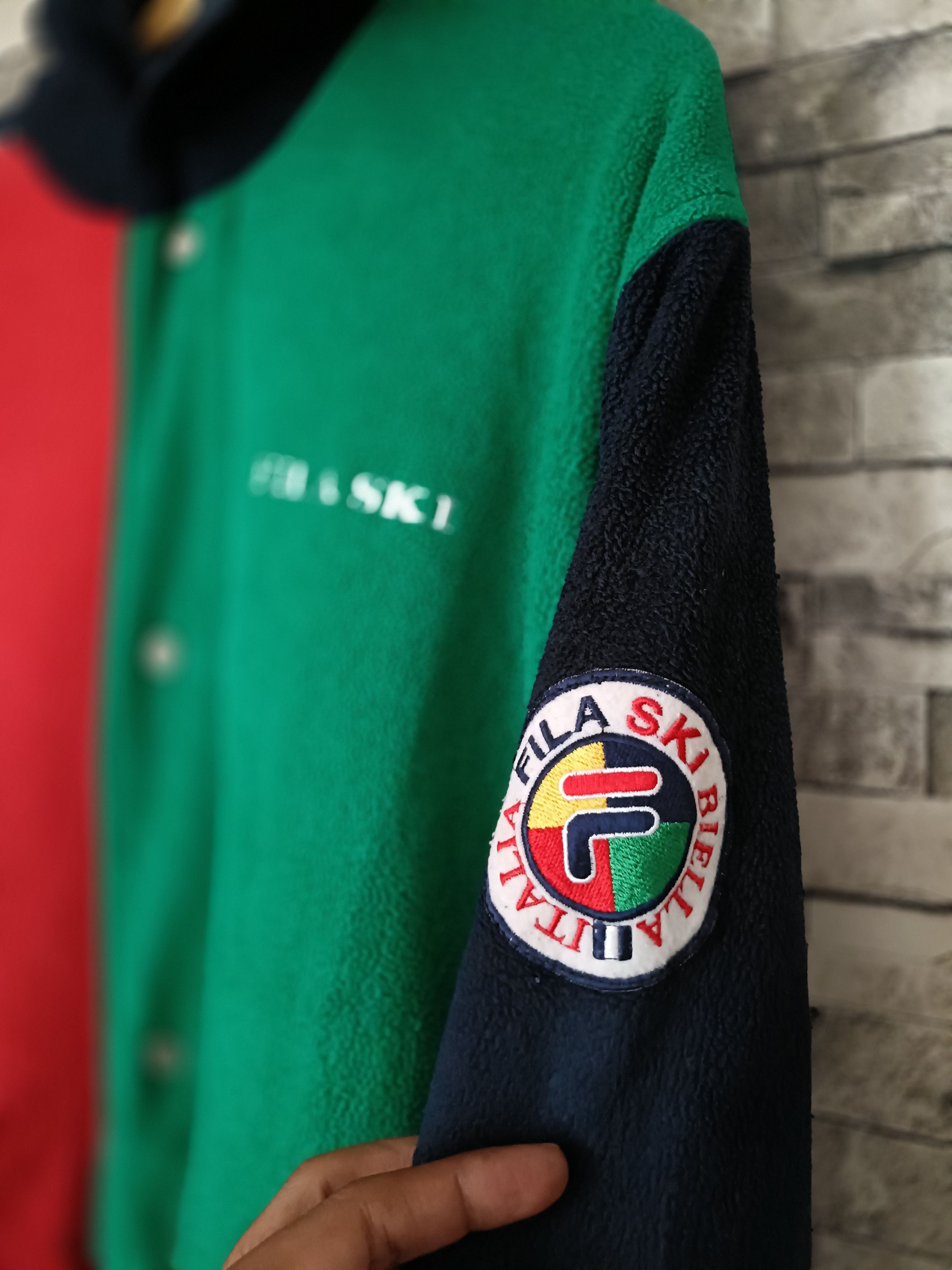 Fila Vintage 80s 90s fila biella italia ski team reversible coat Size US L / EU 52-54 / 3 - 2 Thumbnail