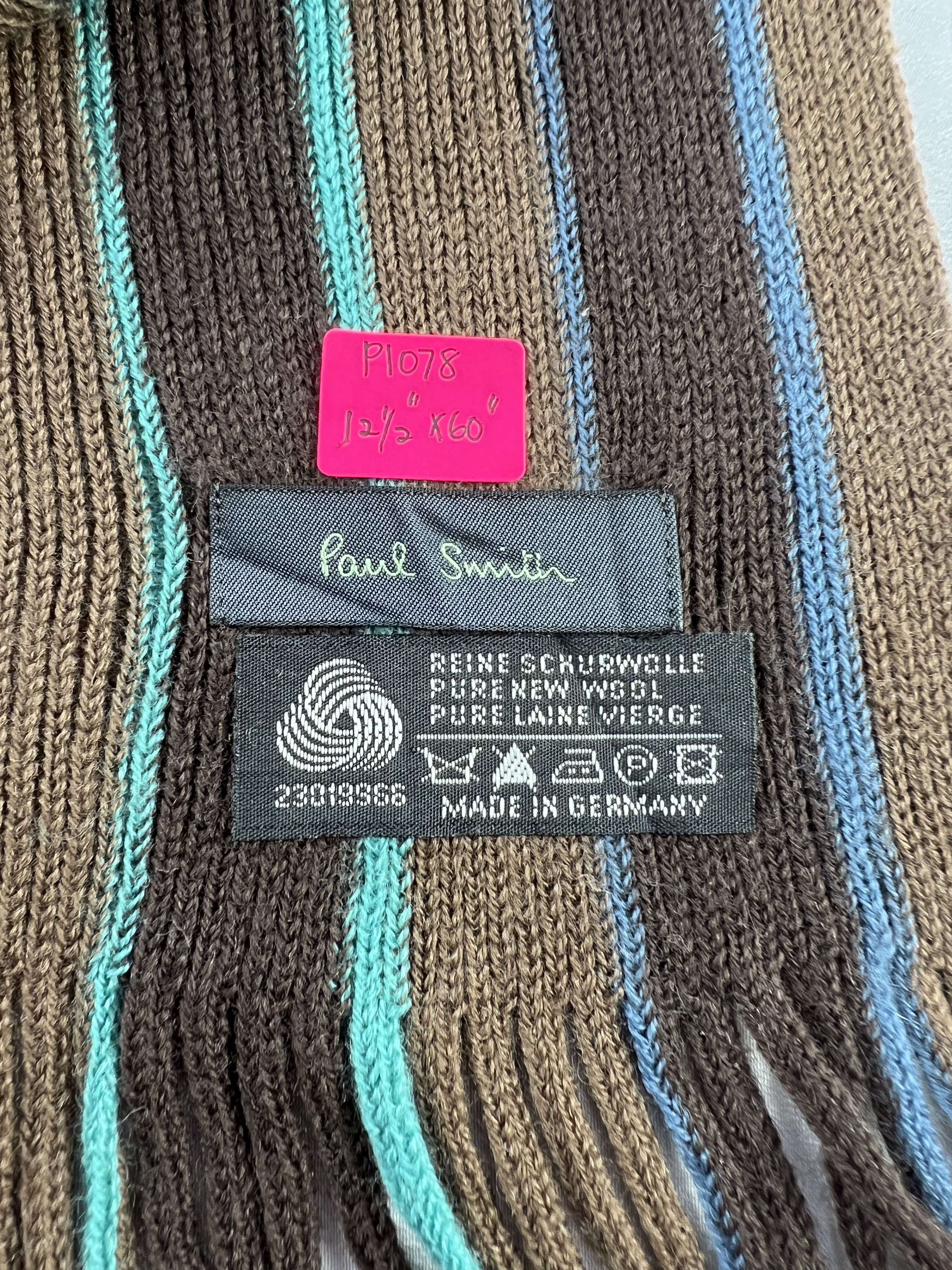 Paul Smith Paul Smith Scarf / Muffler / Neckwear P1078 Size ONE SIZE - 5 Thumbnail