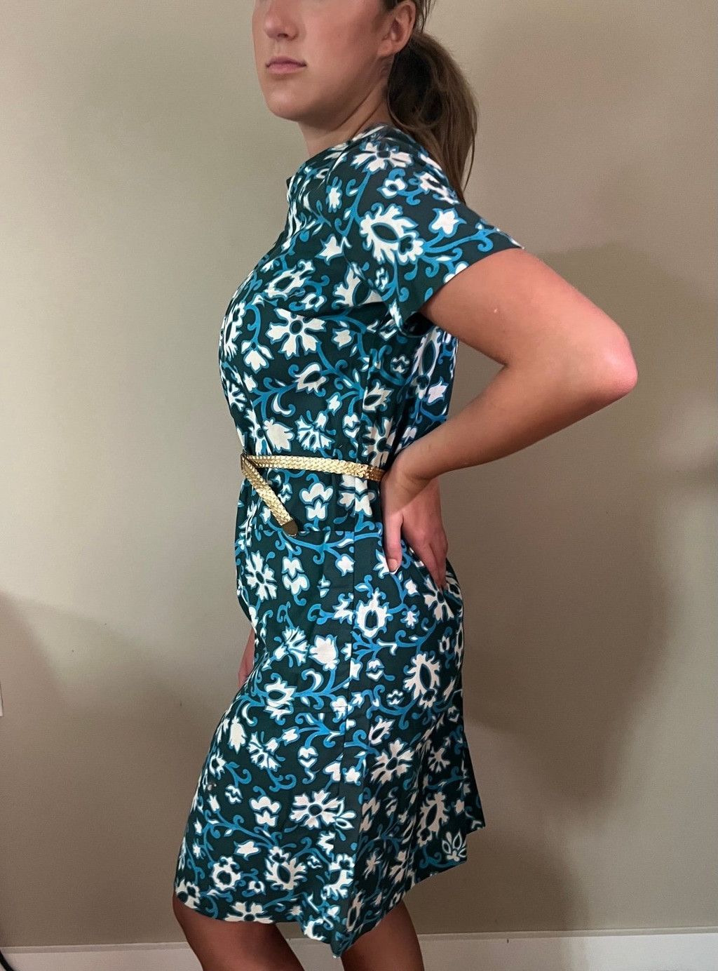 Vintage 1960s Deadstock Vintage Hawaiian Hula Tiki Shirt Dress Size XL / US 12-14 / IT 48-50 - 3 Thumbnail