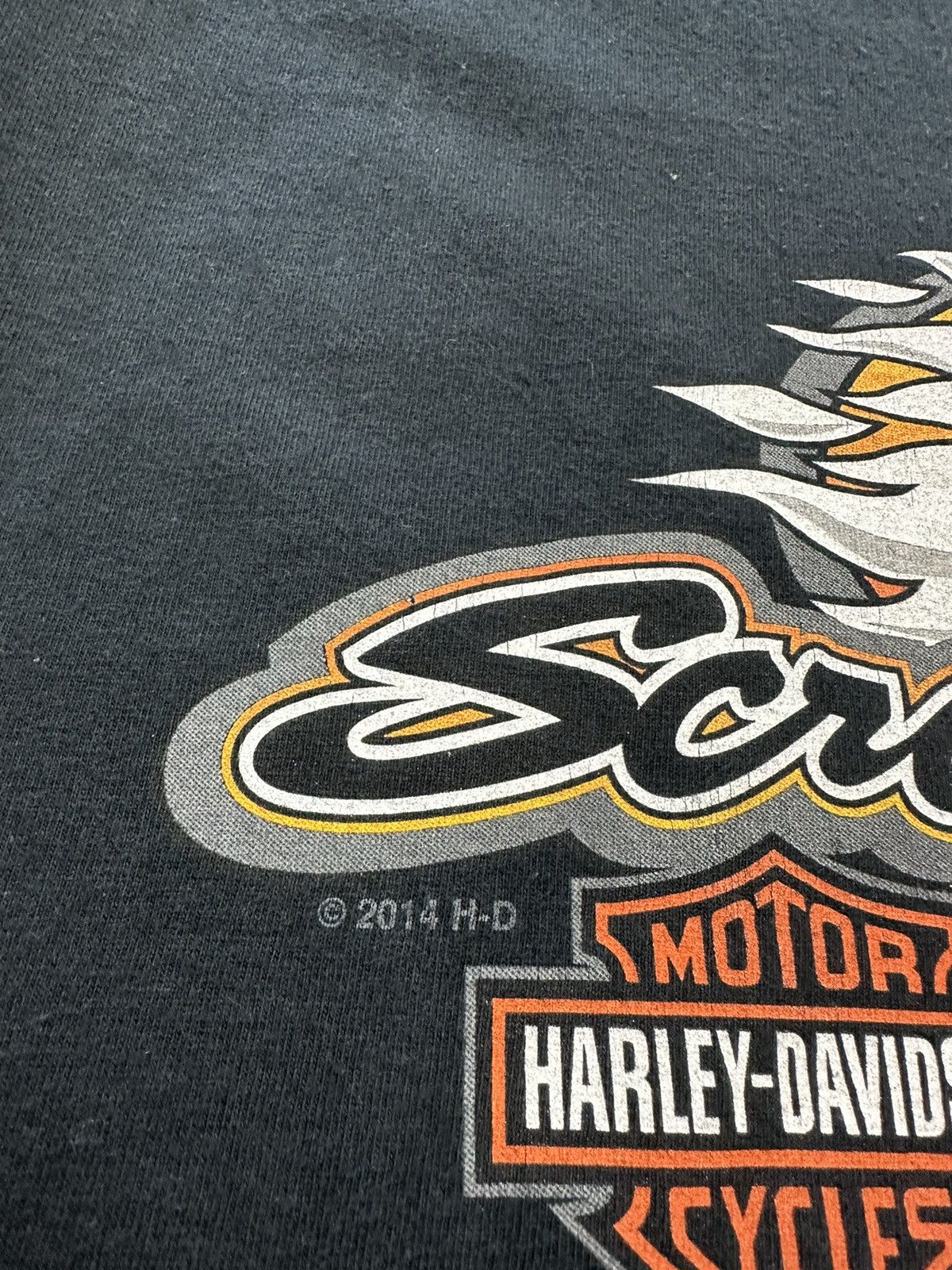 Harley Davidson Crazy Y2K Harley Davidson Screamin Eagle Biker T-Shirt Size US XXL / EU 58 / 5 - 7 Thumbnail