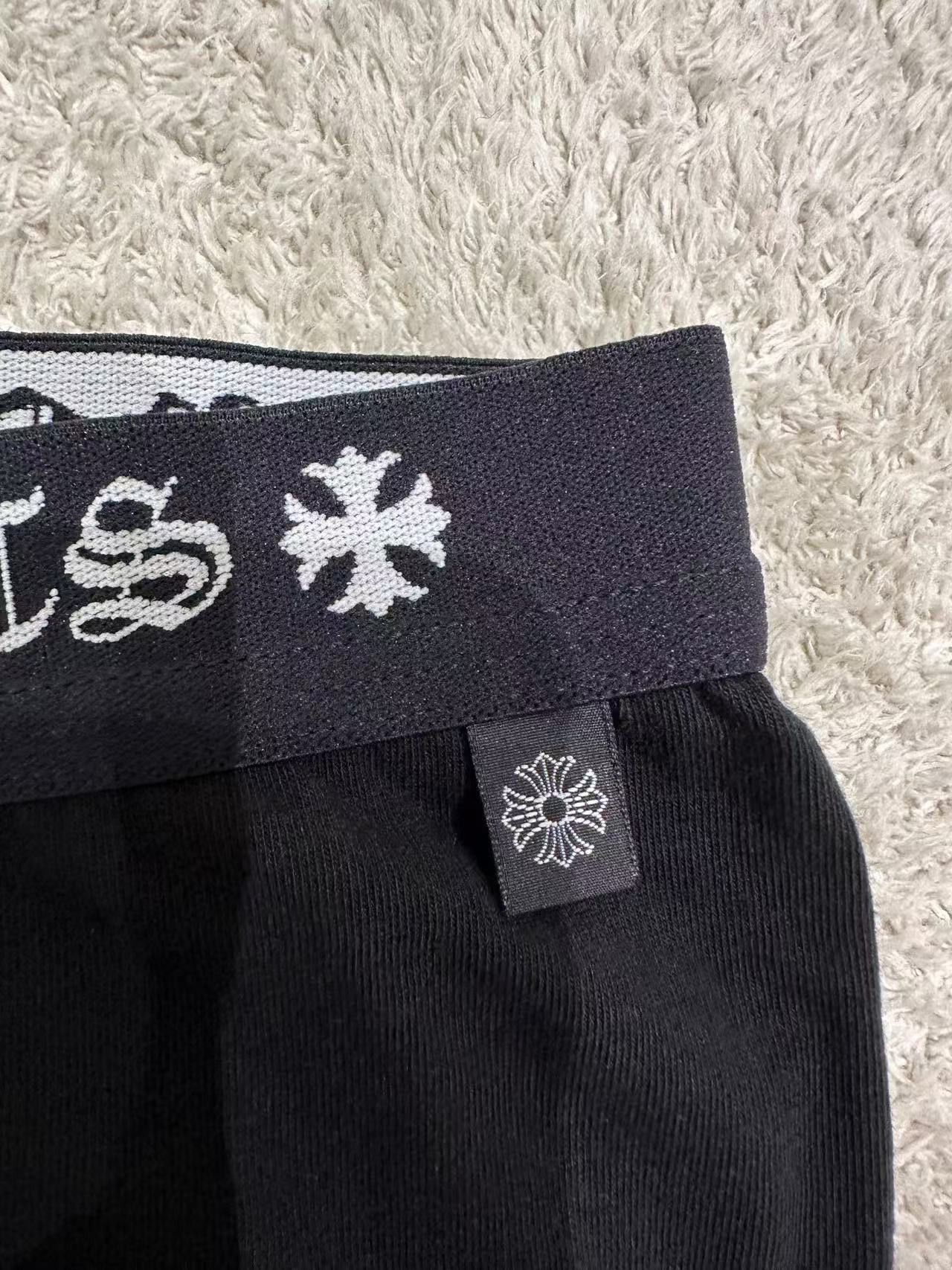 Chrome Hearts Chrome Hearts Black Horseshoe Logo Stretch Leggings Size 27" / US 4 / IT 40 - 4 Thumbnail