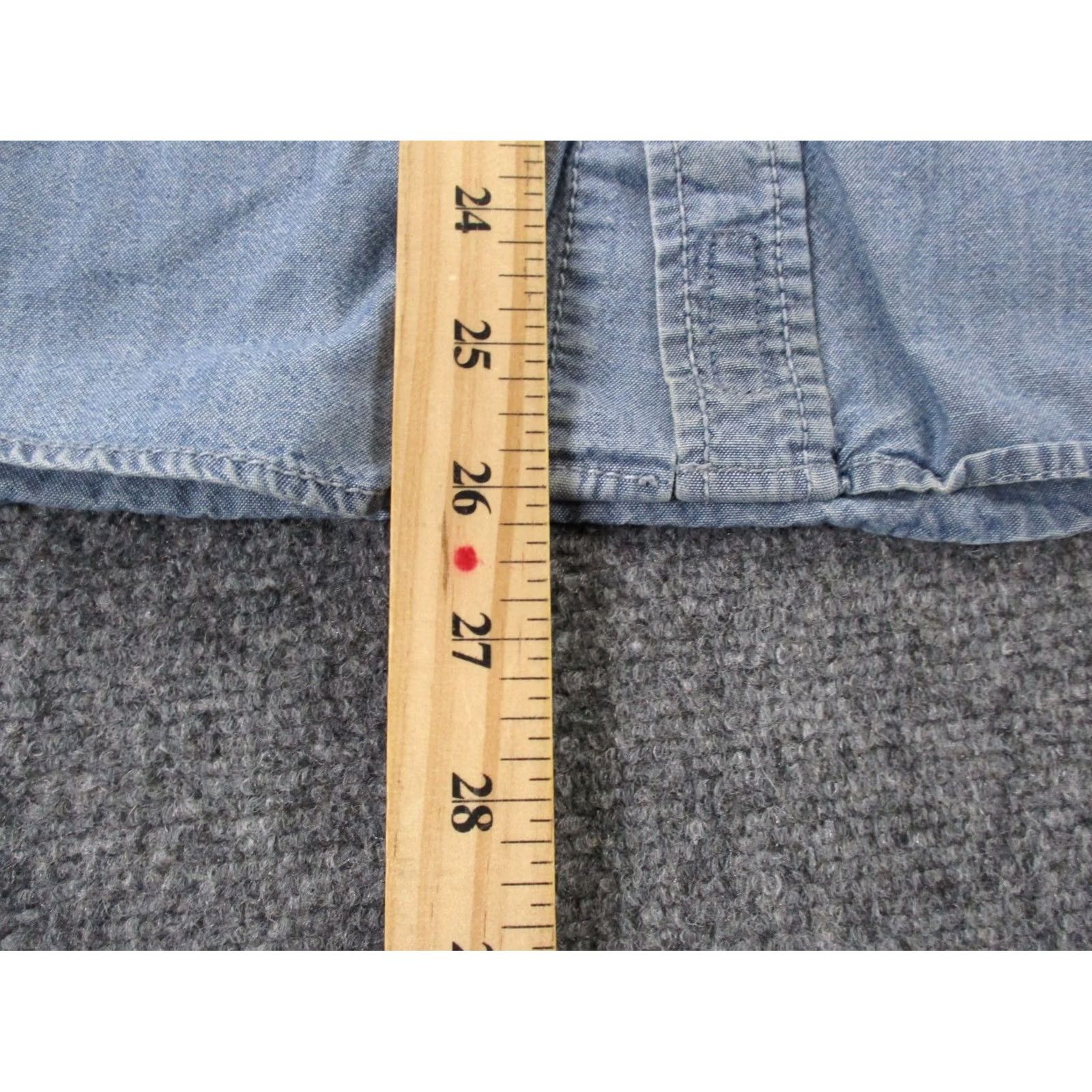Nudie Jeans Nudie Shirt Mens M Blue Jeans Denim Lightweight Casual Classic Country Barn Size US M / EU 48-50 / 2 - 4 Thumbnail
