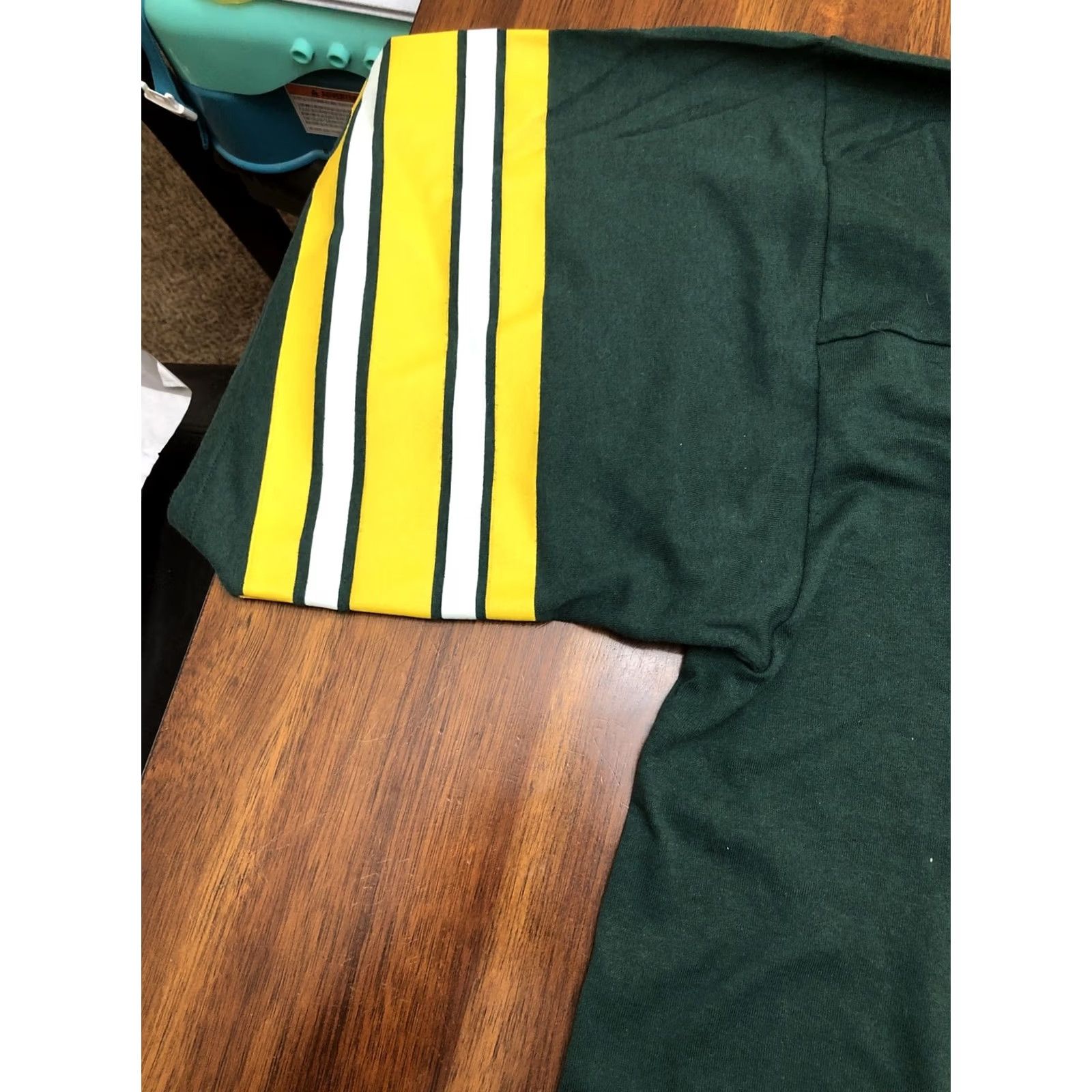 Logo 7 VINTAGE Brett Favre Logo 7 Green Bay Packers Jersey Shirt L Green Unisex Short Sleeve Football Jersey Tee Large Size US L / EU 52-54 / 3 - 4 Thumbnail