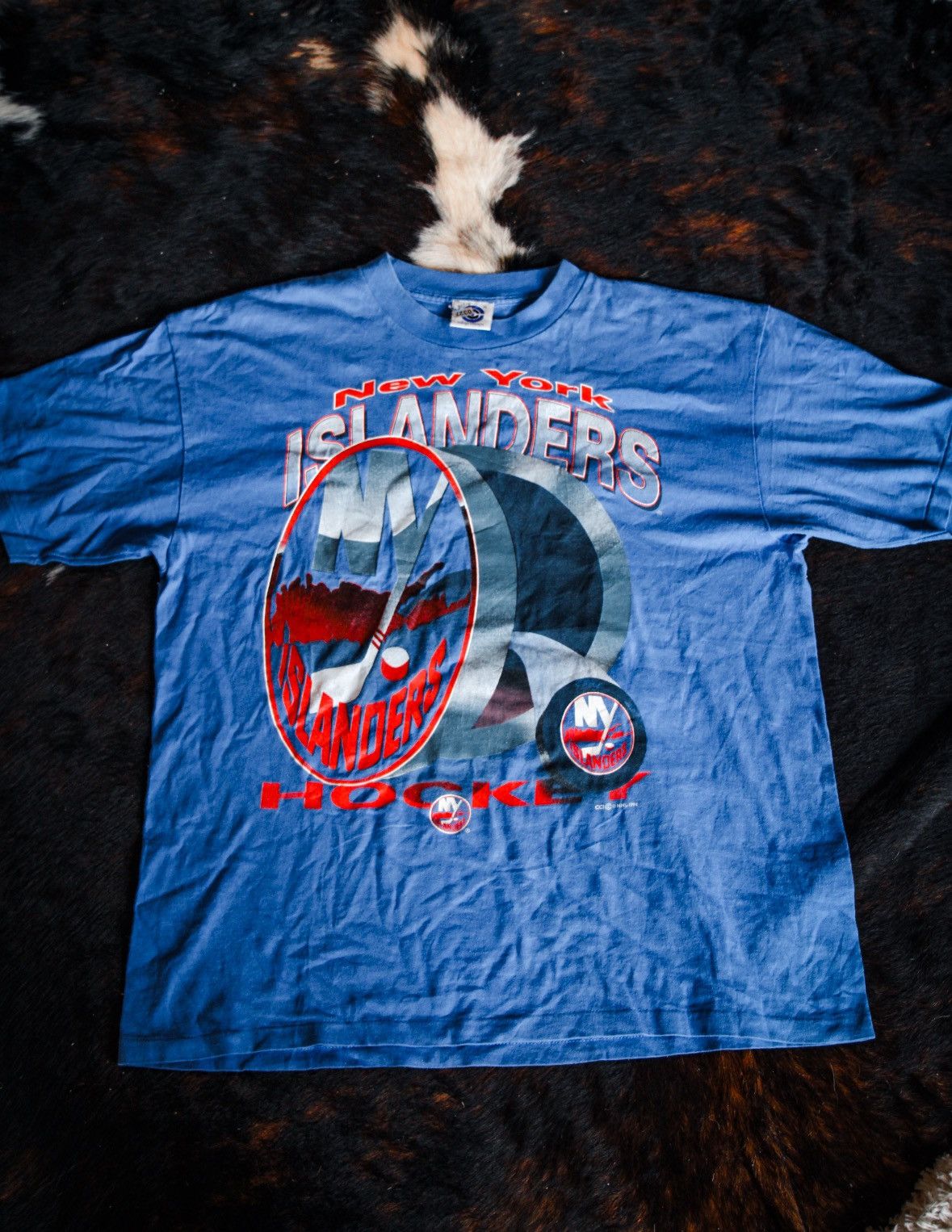 Vintage New York Islanders T-Shirt Size US XL / EU 56 / 4 - 1 Thumbnail