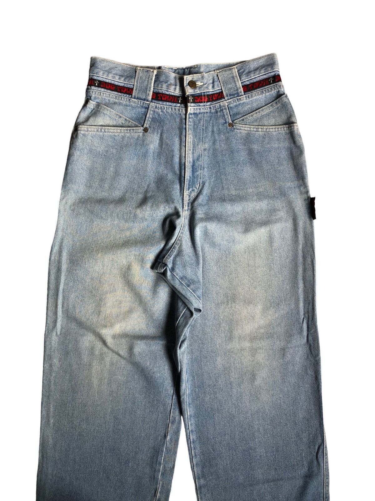Dogtown × JNCO Distressed Dogtown Baggy Hip Hop Skateboard Pants Size US 30 / EU 46 - 3 Thumbnail