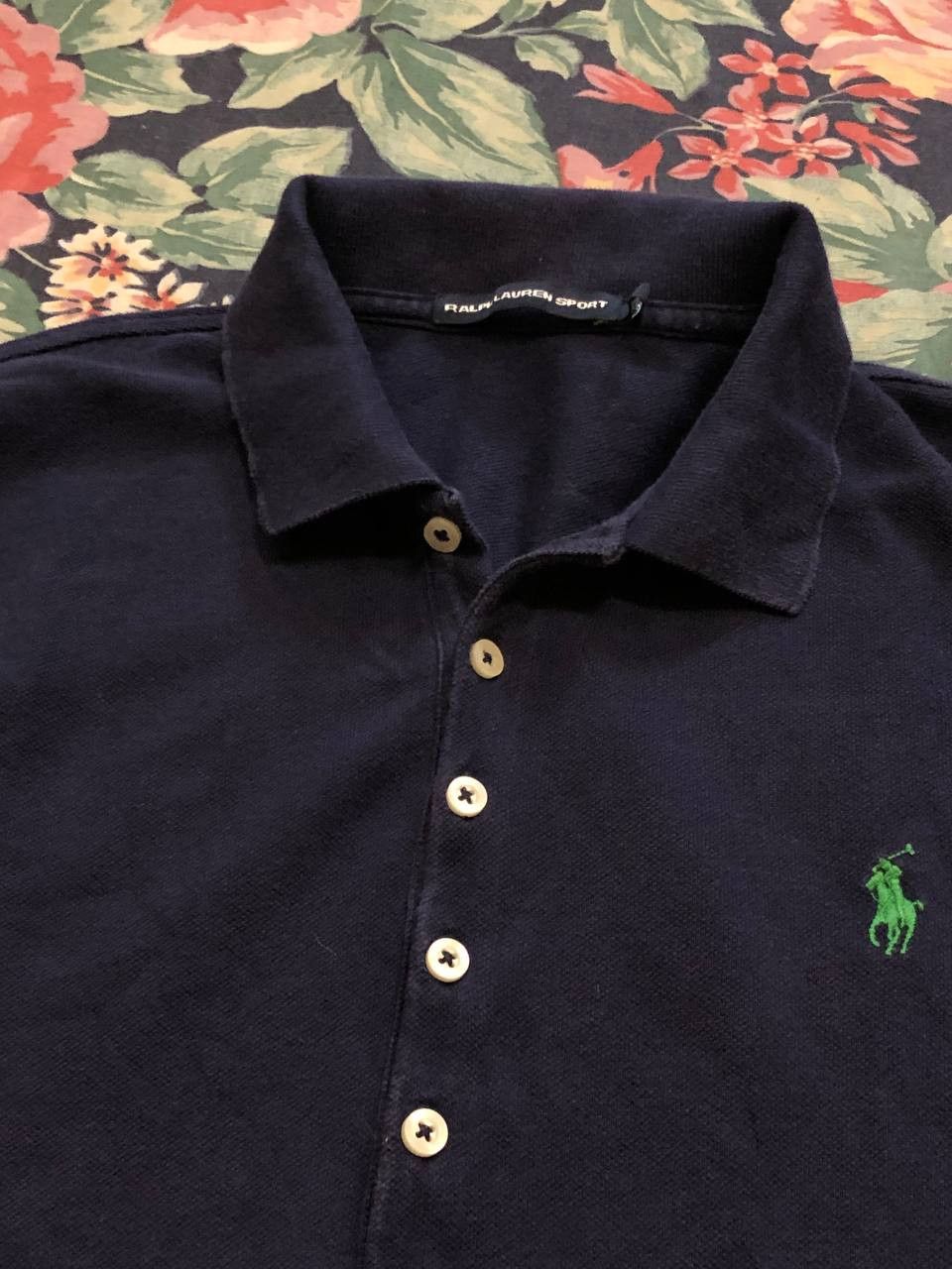 Polo Ralph Lauren Ralph Lauren Sport Blouse Top Navy long sleeve Size L / US 10 / IT 46 - 15 Thumbnail
