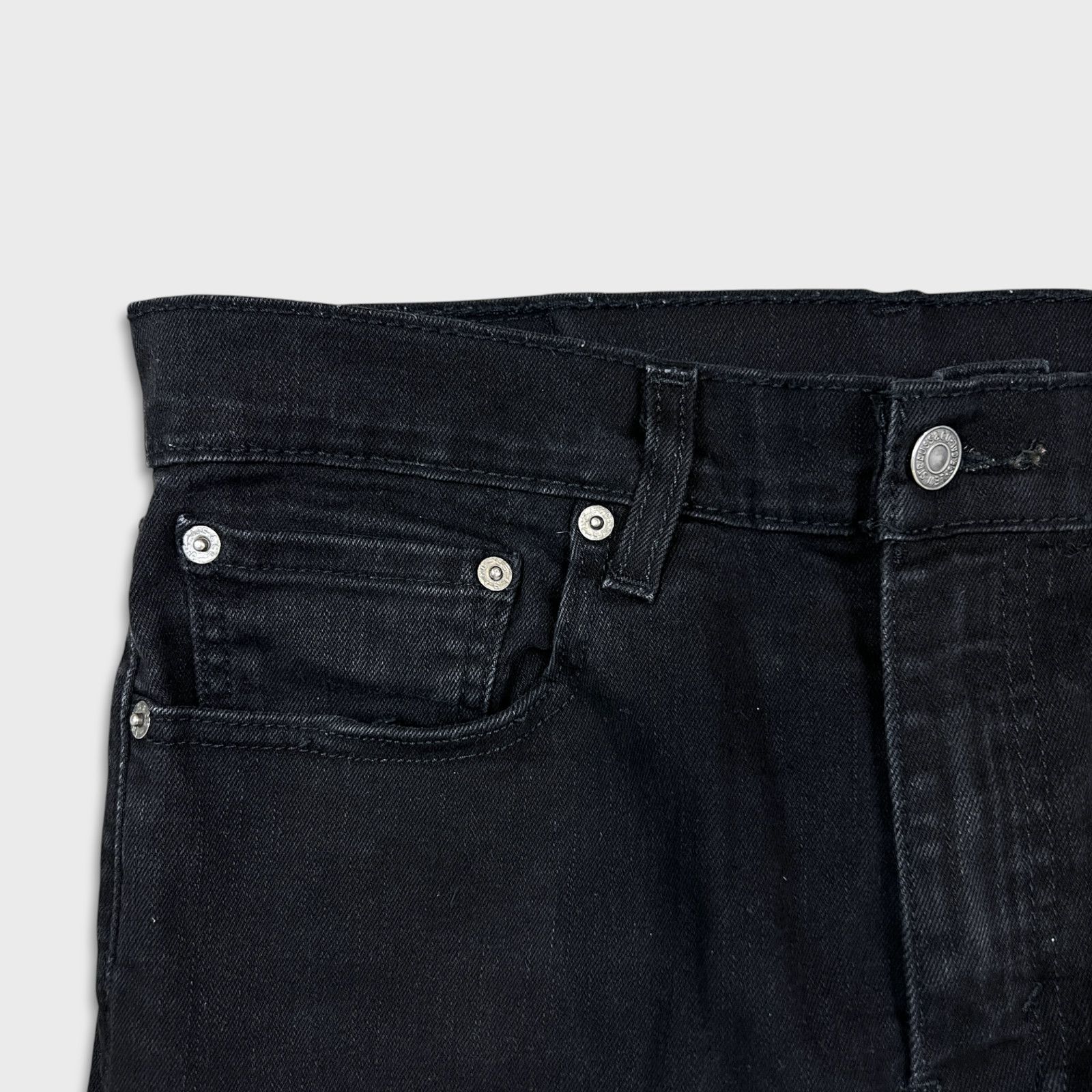 Levi's × Vintage Levi's 502 Jeans 32x28 Regular Taper American Denim Pants Size US 32 / EU 48 - 3 Thumbnail