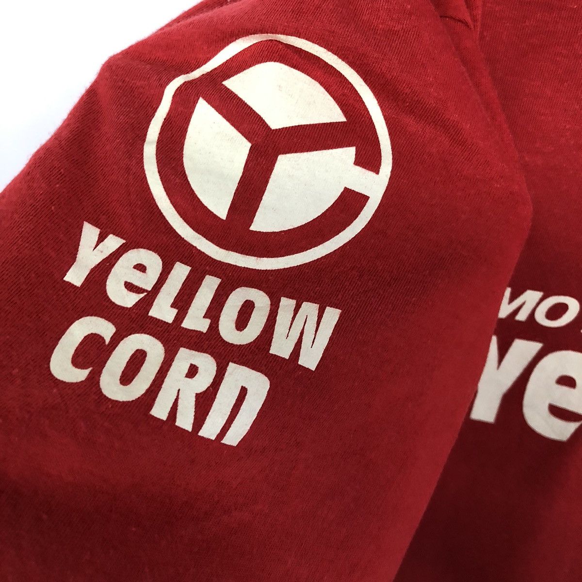YELLOW CORN Vintage Yellow Corn Logo Spellout MoTo Shirt Size US M / EU 48-50 / 2 - 8 Thumbnail