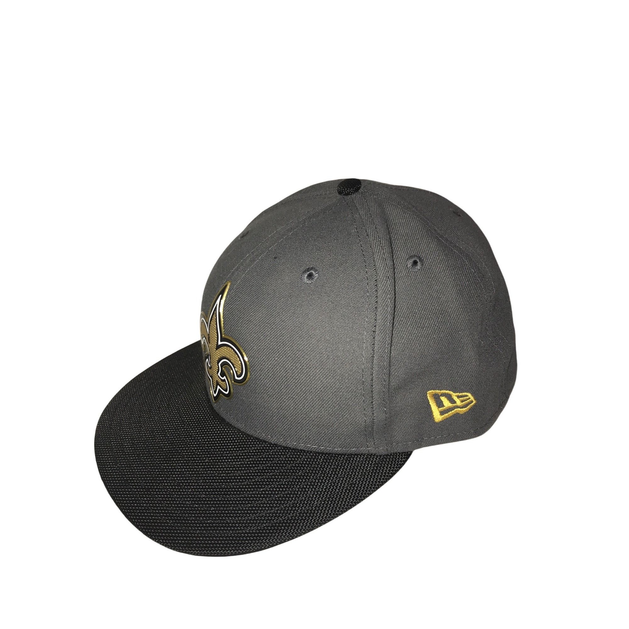 New Era New Orleans Saints NFL New Era 59Fifty Fitted Hat Size 7 5/ Size ONE SIZE - 2 Thumbnail