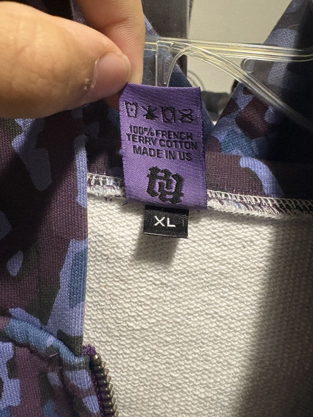 Other Kankan Really Rich Purple Camo Zipup Size US XL / EU 56 / 4 - 7 Thumbnail