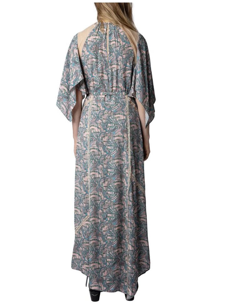 Zadig & Voltaire Zadig & Voltaire Rielle Snake Chaines Silk Dress ( XS ) Size XS / US 0-2 / IT 36-38 - 6 Thumbnail