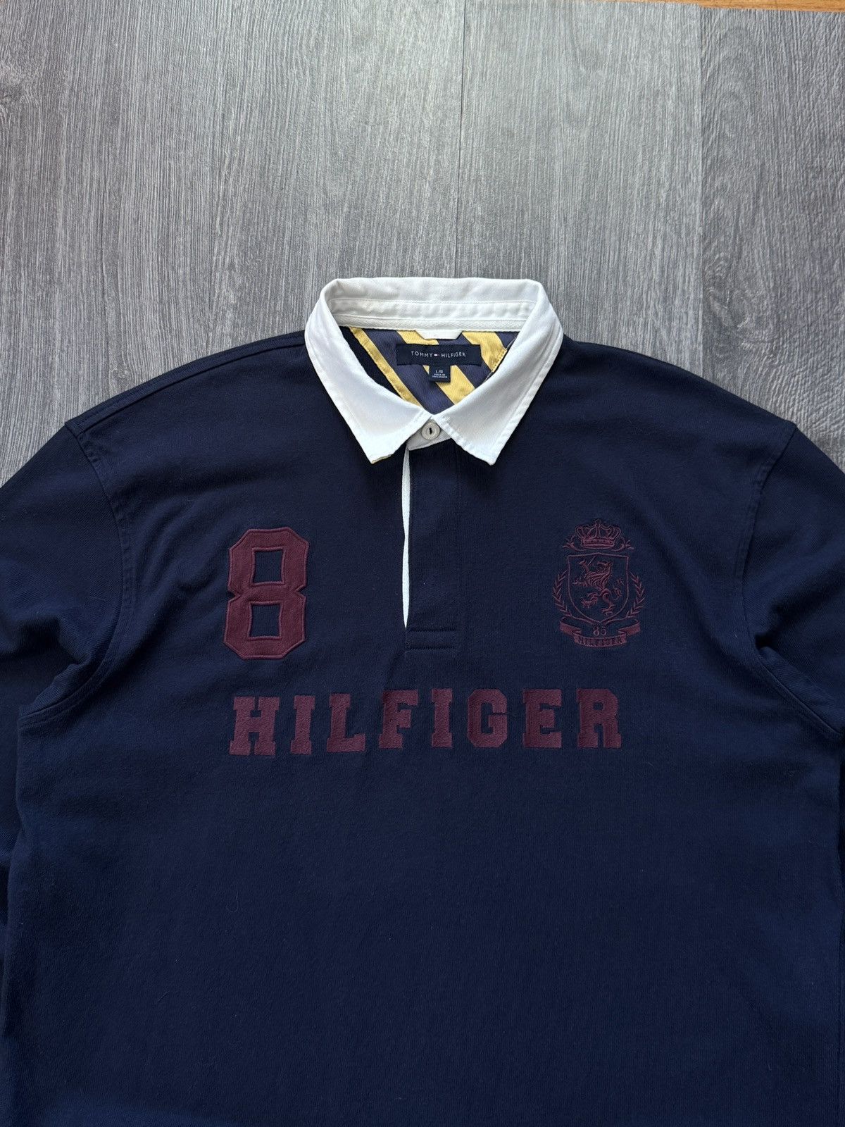 Tommy Hilfiger Vintage Navy Tommy Hilfiger Ralph Lauren style sweatshirt Size US L / EU 52-54 / 3 - 3 Thumbnail
