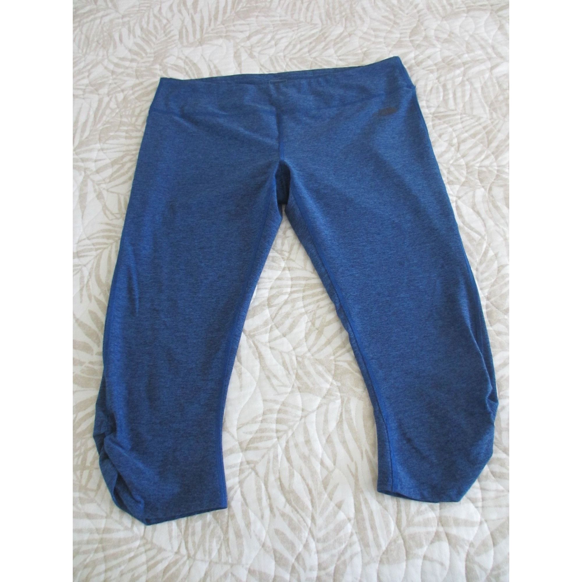 The North Face The North Face Womens Blue Capris XL Size 40" / US 18 - 1 Thumbnail