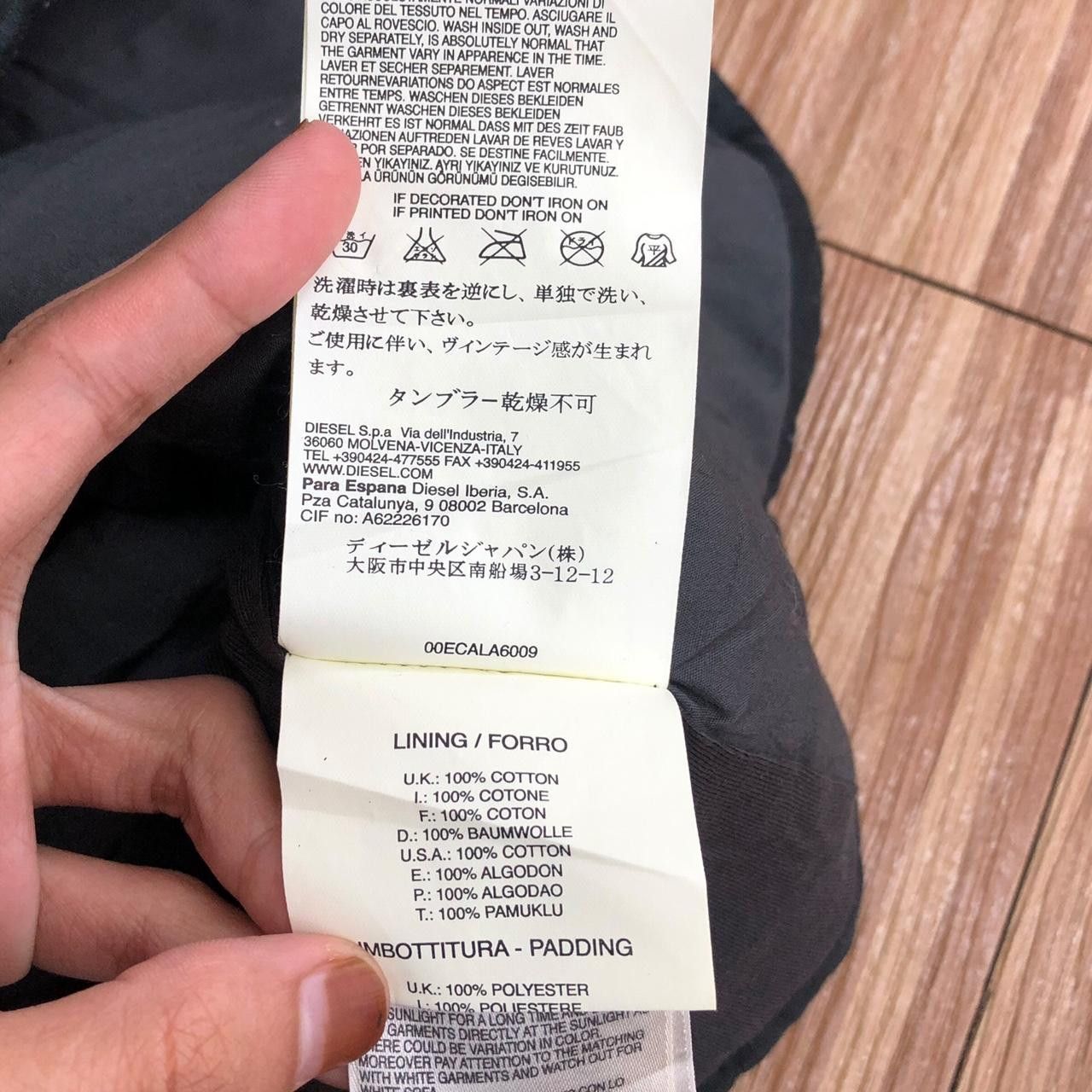 Diesel DIESEL ITALY Natural Distress Puffer Vest Jacket Outdoor Size XS / US 0-2 / IT 36-38 - 7 Thumbnail