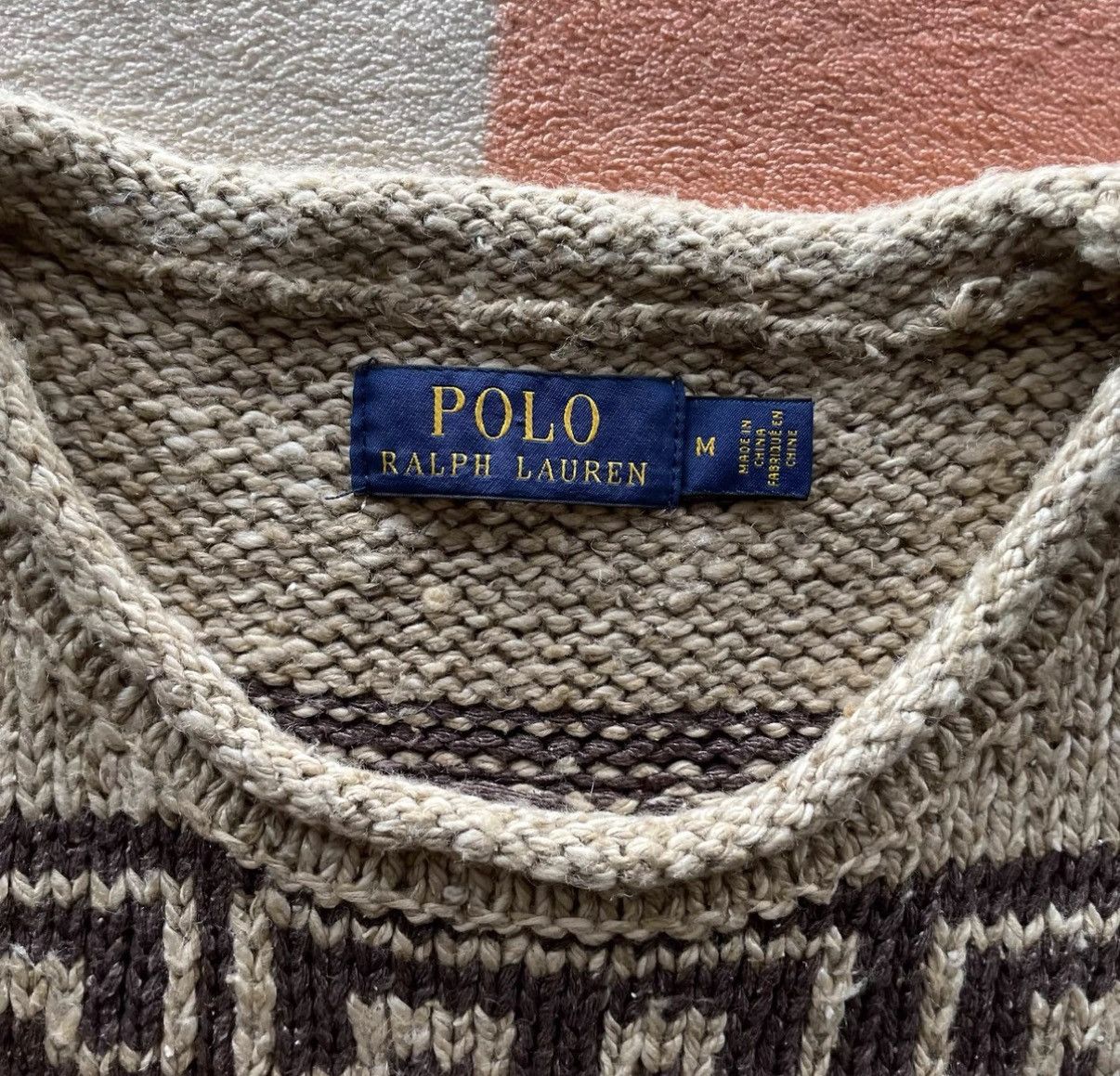 Polo Ralph Lauren Ralph Lauren Polo Southwest Silk-Cotton Sweater K22 Size US M / EU 48-50 / 2 - 4 Thumbnail