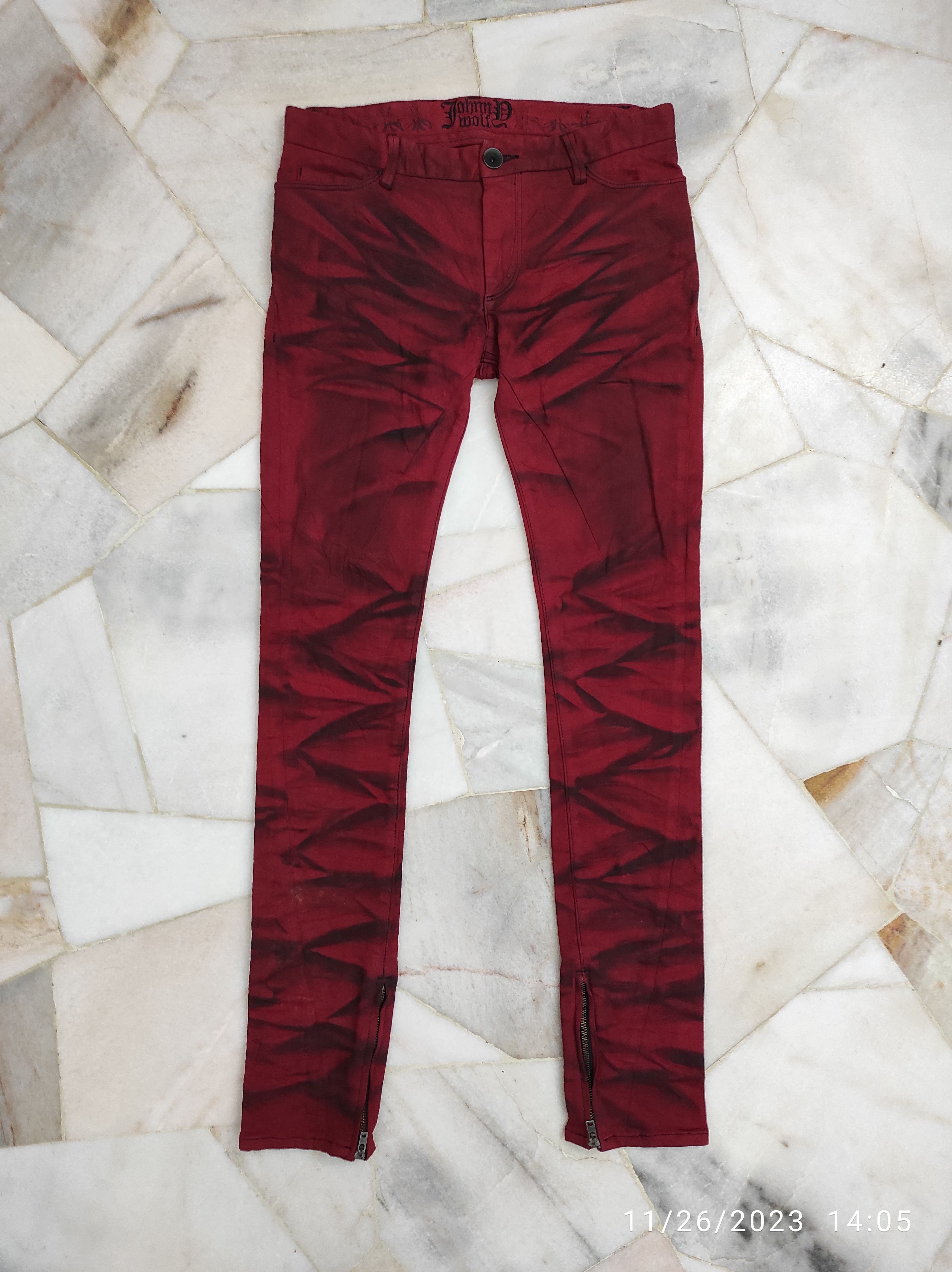 Japanese Brand Archive JOHNNY WOLF Visual Kei ankle zipper's jeans Size US 32 / EU 48 - 13 Thumbnail