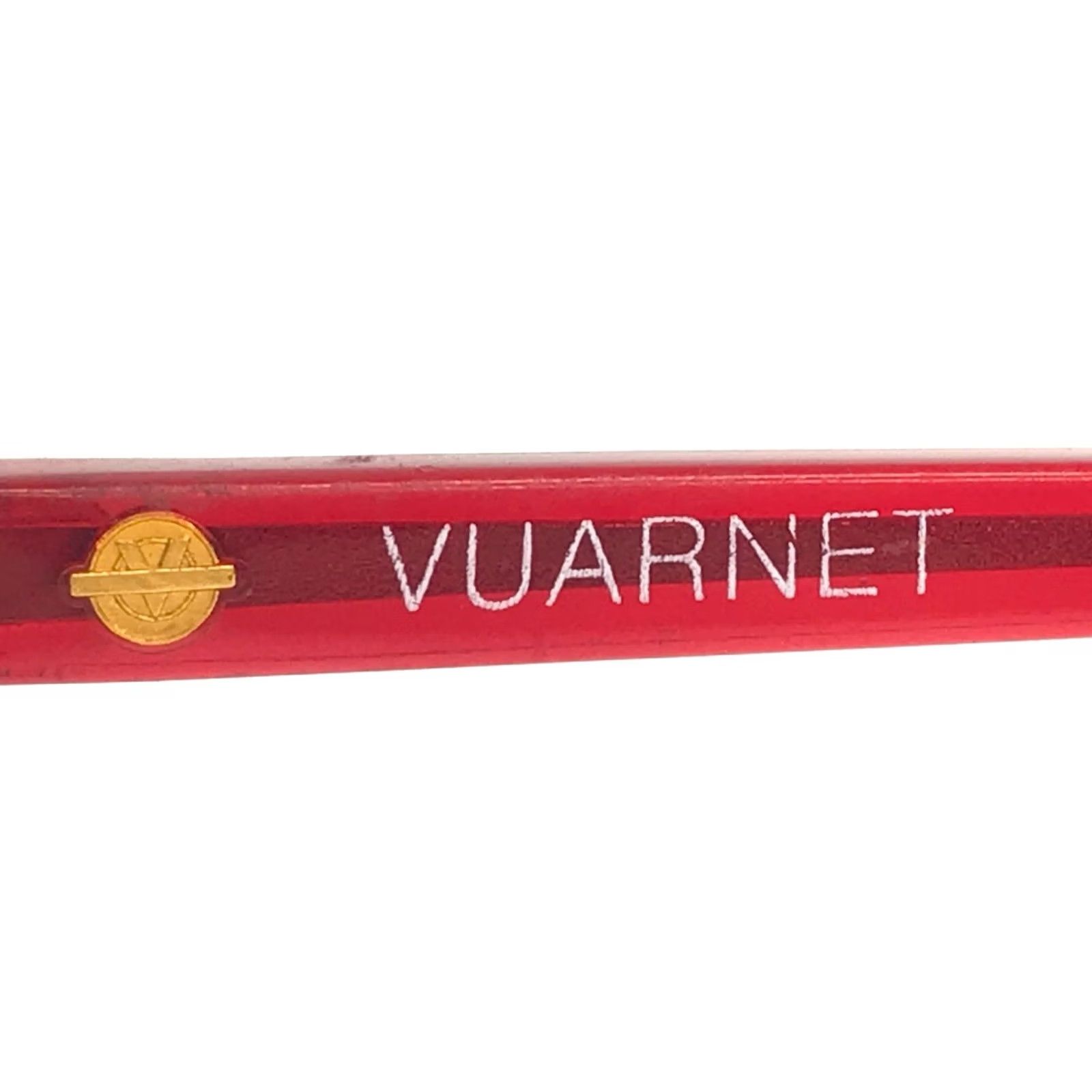 VINTAGE Vuarnet Sunglasses REF 2408 Clear Red Frames Glass  display picture 2