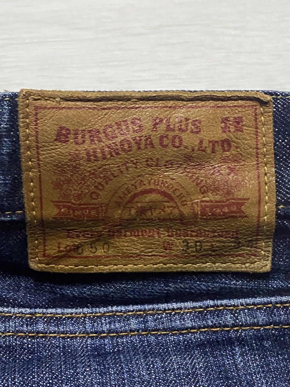 Burgus Plus Vintage Japan Brand Burgus Plus Blue Wash Flare Jeans Size US 29 - 14 Thumbnail