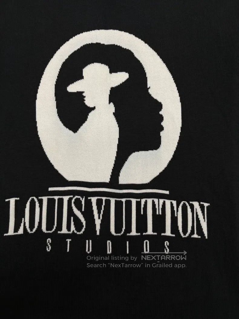 Louis Vuitton Louis Vuitton Black and white figure knitted short sleeve Size US S / EU 44-46 / 1 - 4 Thumbnail