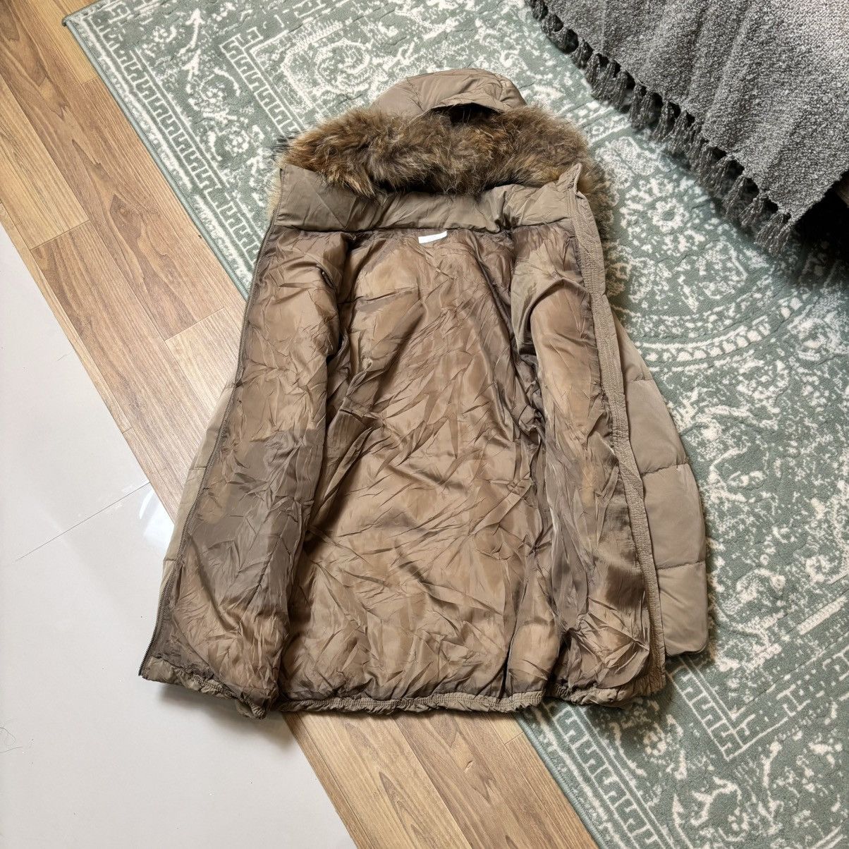 If Six Was Nine × Japanese Brand Urban research Fur jacket down puffer LGB ifsixwasnine Size US M / EU 48-50 / 2 - 5 Thumbnail