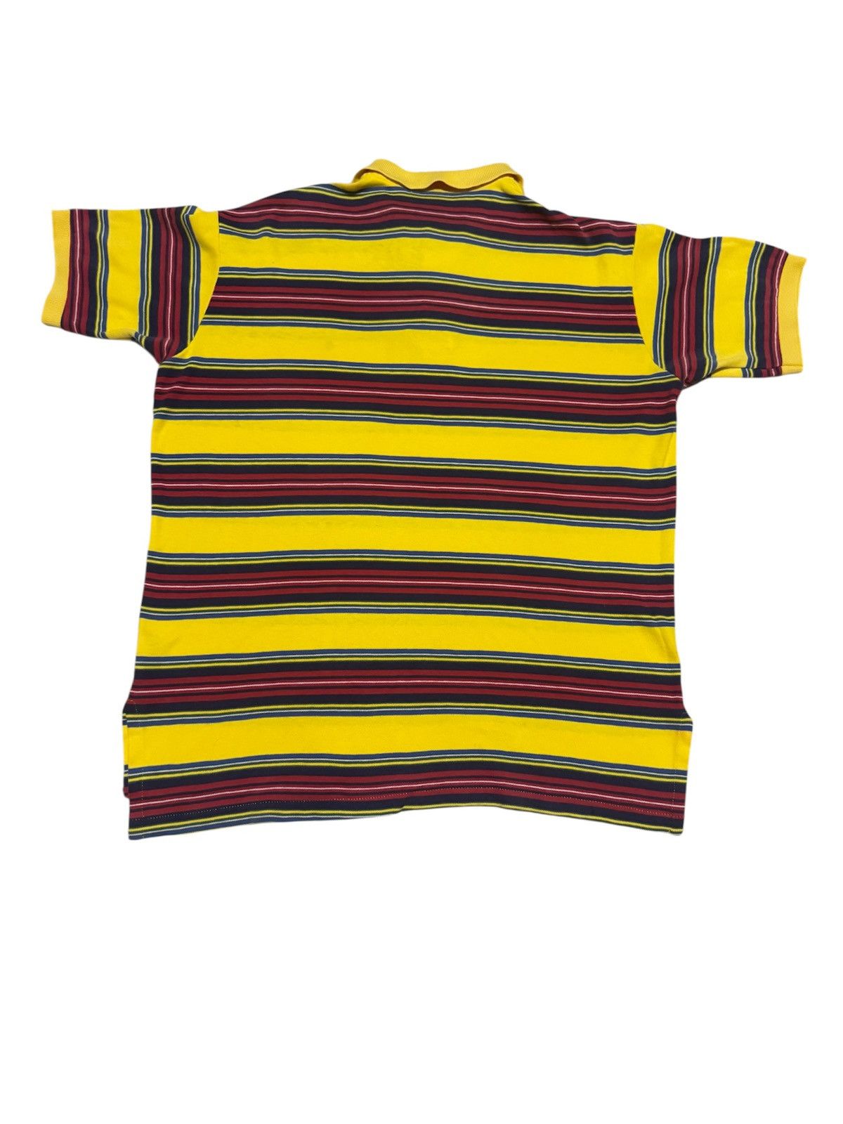 Polo Ralph Lauren × Ralph Lauren × Vintage 🇺🇸 Vtg Polo RL Stripe Small Pony Polo Shirt Size US L / EU 52-54 / 3 - 3 Thumbnail