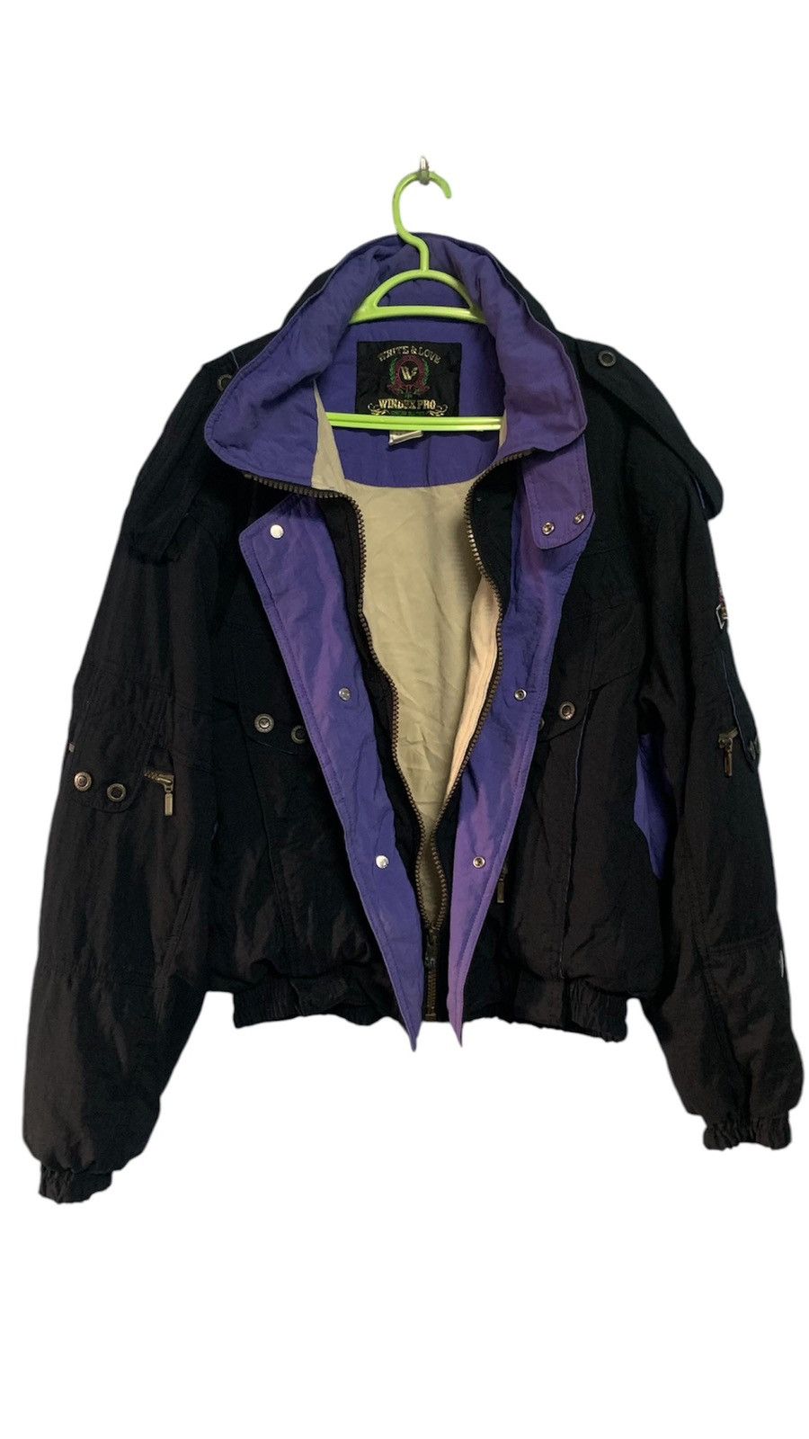 Japanese Brand × Vintage Ski Jacket White&Love Size S / US 4 / IT 40 - 5 Thumbnail