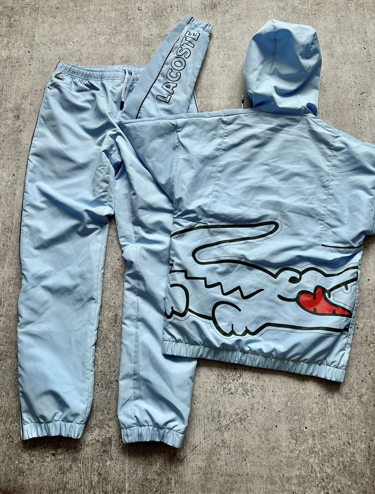 Lacoste × Streetwear Lacoste Sport WH0879 Nylon Tracksuit | Grailed