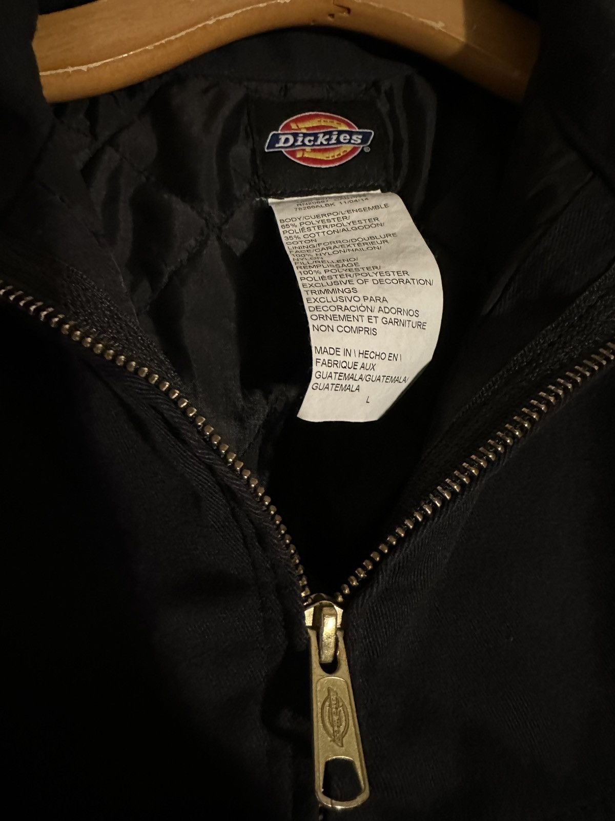 Dickies Dickies Men's Jacket Quilted Eisenhower Zip Up Padded Coat L Size US L / EU 52-54 / 3 - 8 Thumbnail