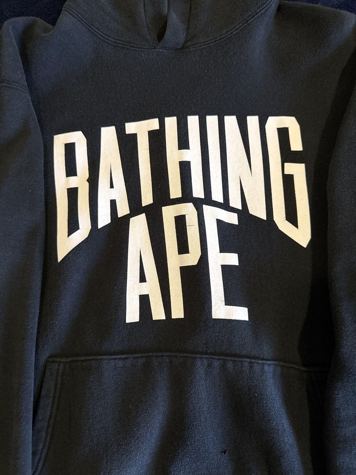 Bape Bathing Ape Busy Works black pull over hoodie Size US M / EU 48-50 / 2 - 2 Thumbnail