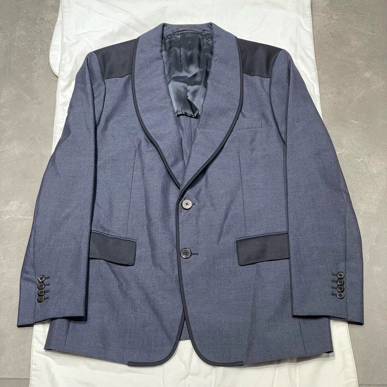 Prada Prada Blue Single-Breasted Blazer Size 52 Size US XL / EU 56 / 4 - 1 Thumbnail