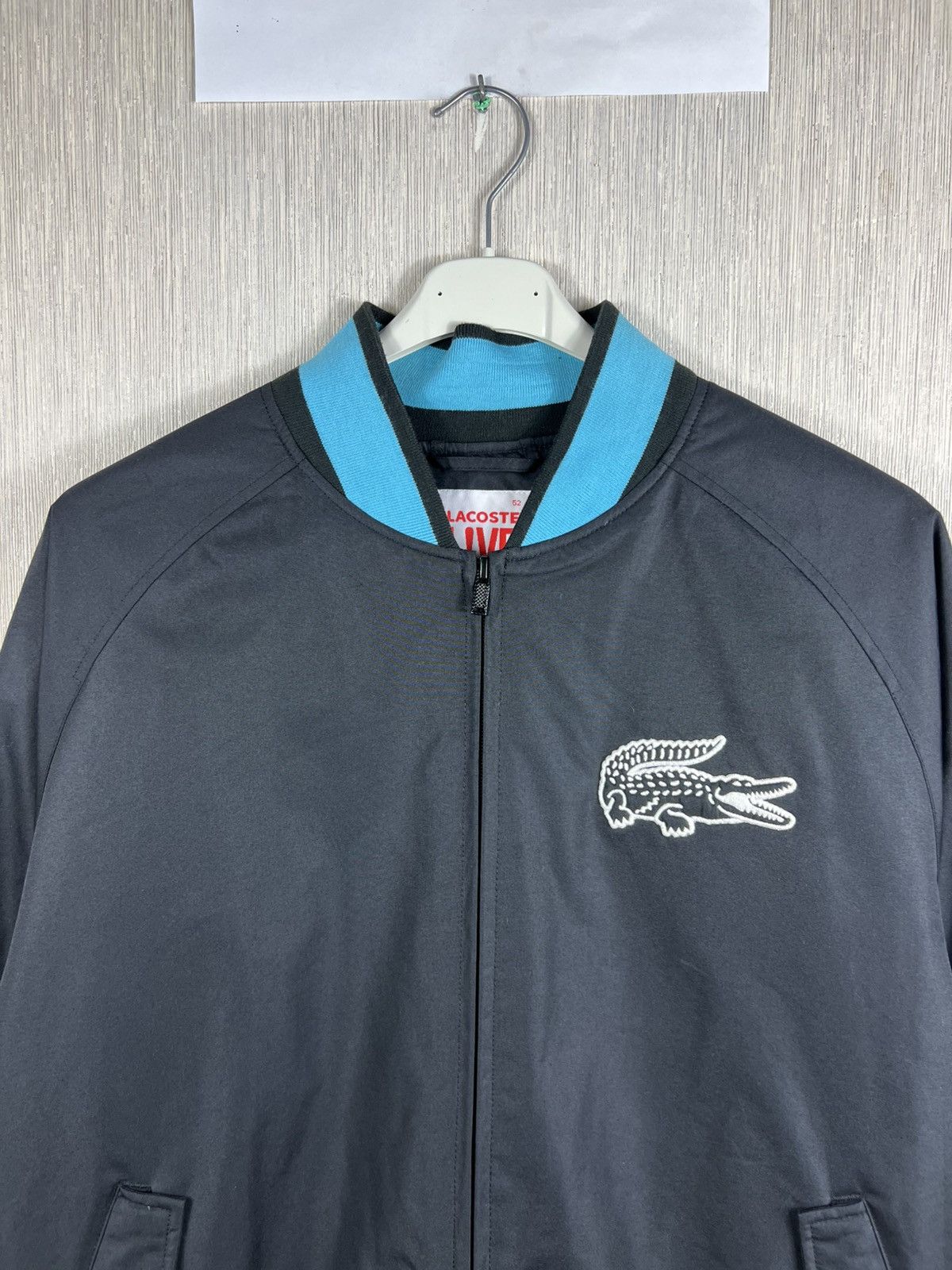 Lacoste Lacoste Live bomber jacket big crocodile logo L!ve Size US L / EU 52-54 / 3 - 3 Thumbnail