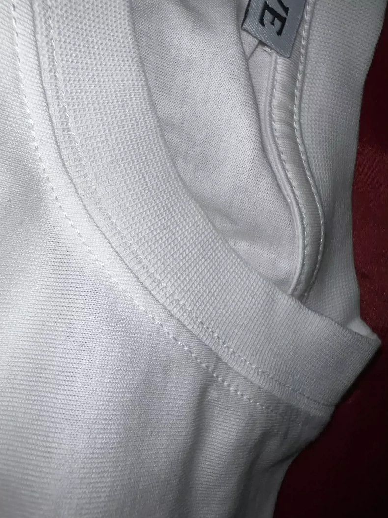 Loewe LOEWE White short sleeves with embroidery logo Size US M / EU 48-50 / 2 - 2 Thumbnail