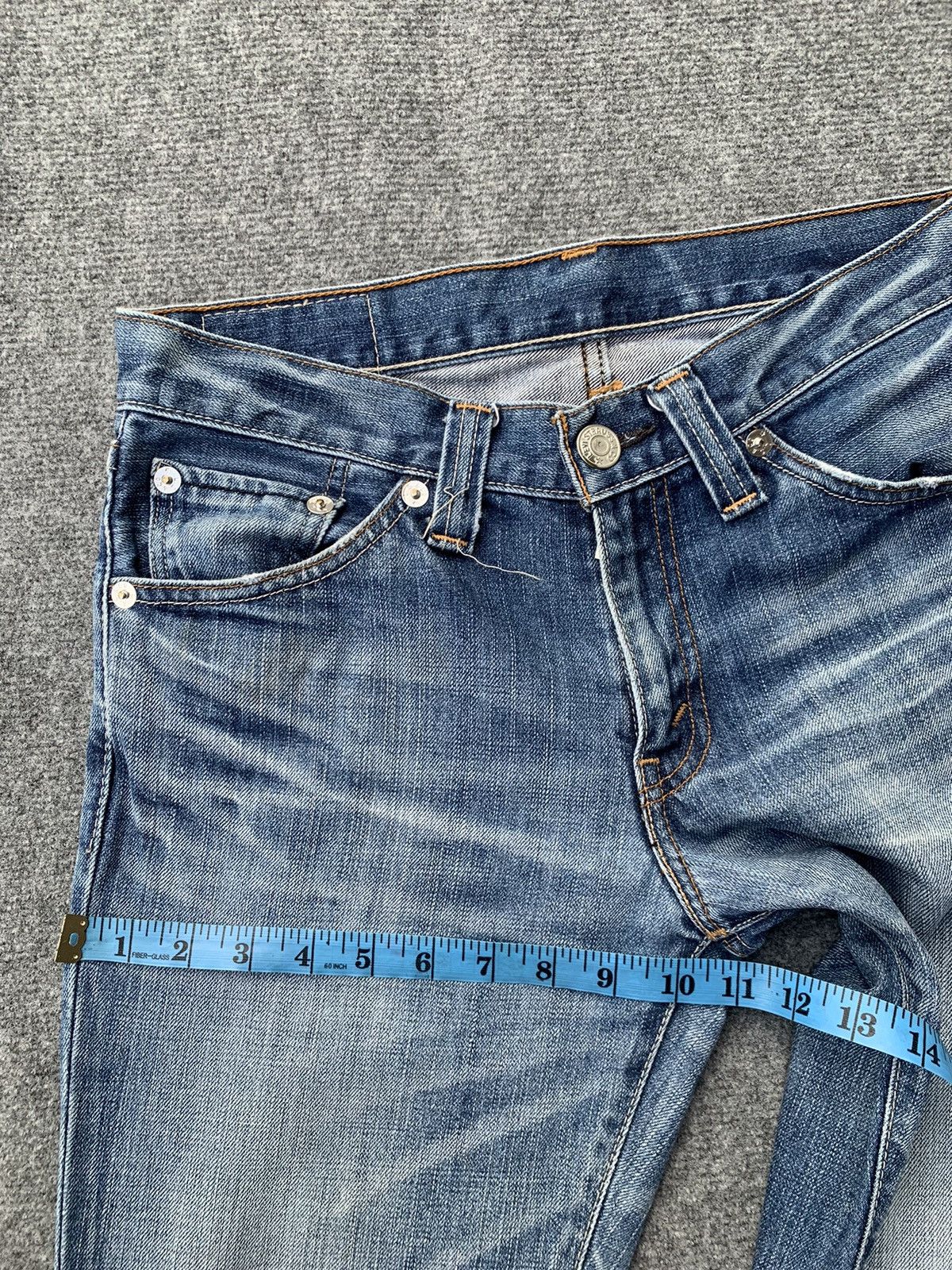Levi's Levi’s 708 Flare Jeans Light Wash | Men’s Vintage Denim Size US 31 - 5 Thumbnail