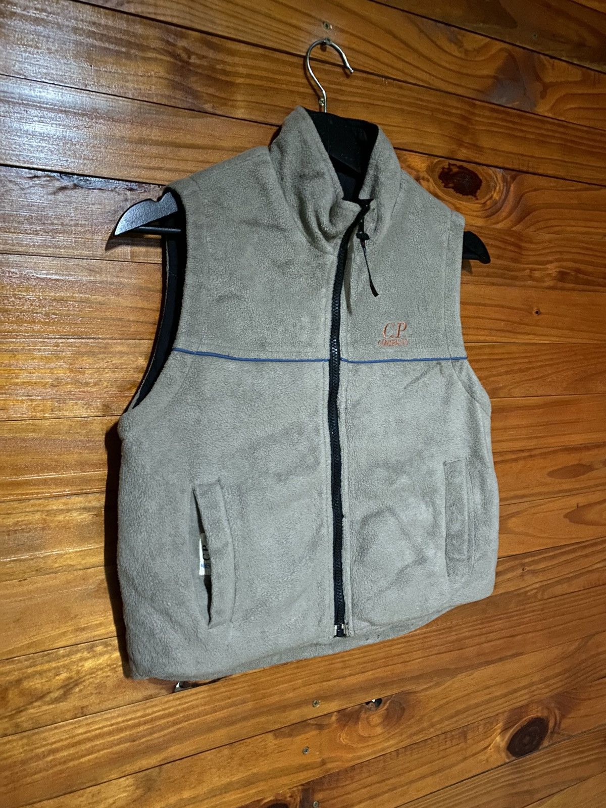 C.P. Company C.P. Company Reversible Fleece Puffer Vest Italian Utility Size US XS / EU 42 / 0 - 7 Thumbnail