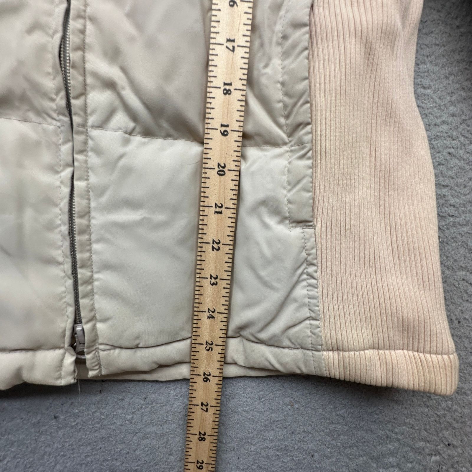 Gap VTG Gap Puffer Goose Down Jacket Women Small Tan Pink Size S / US 4 / IT 40 - 5 Thumbnail