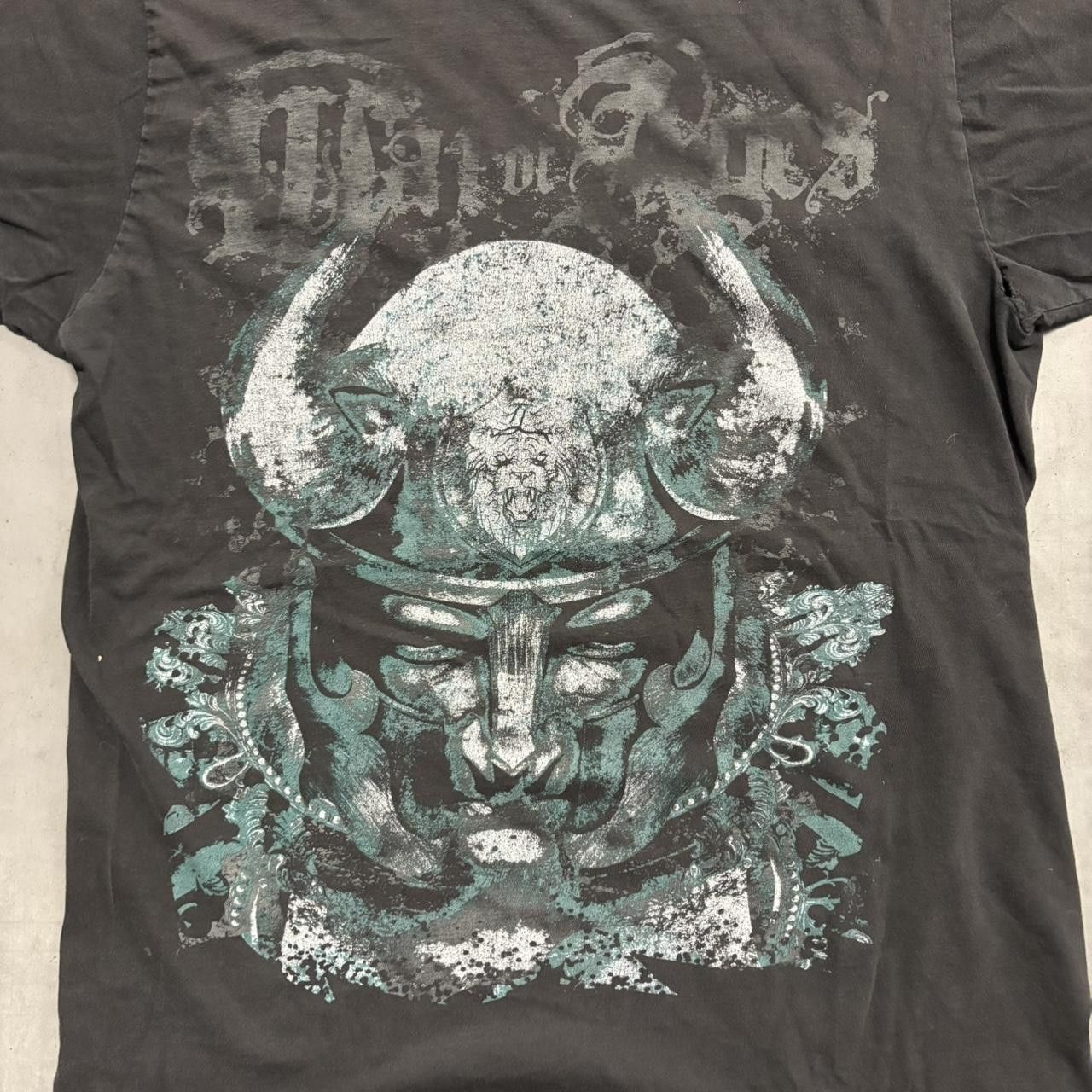 Vintage Crazy Vintage Y2K/2000s Demon Goth Grunge Black Streetwear Graphic Tee! Size US S / EU 44-46 / 1 - 2 Thumbnail