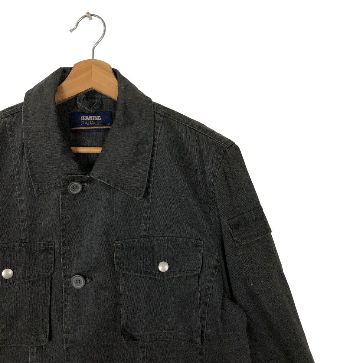 Japanese Brand 🔥VINTAGE CHORE BIKER JACKET JEANING GARAGE ISSEY MIYAKE Size US M / EU 48-50 / 2 - 5 Thumbnail