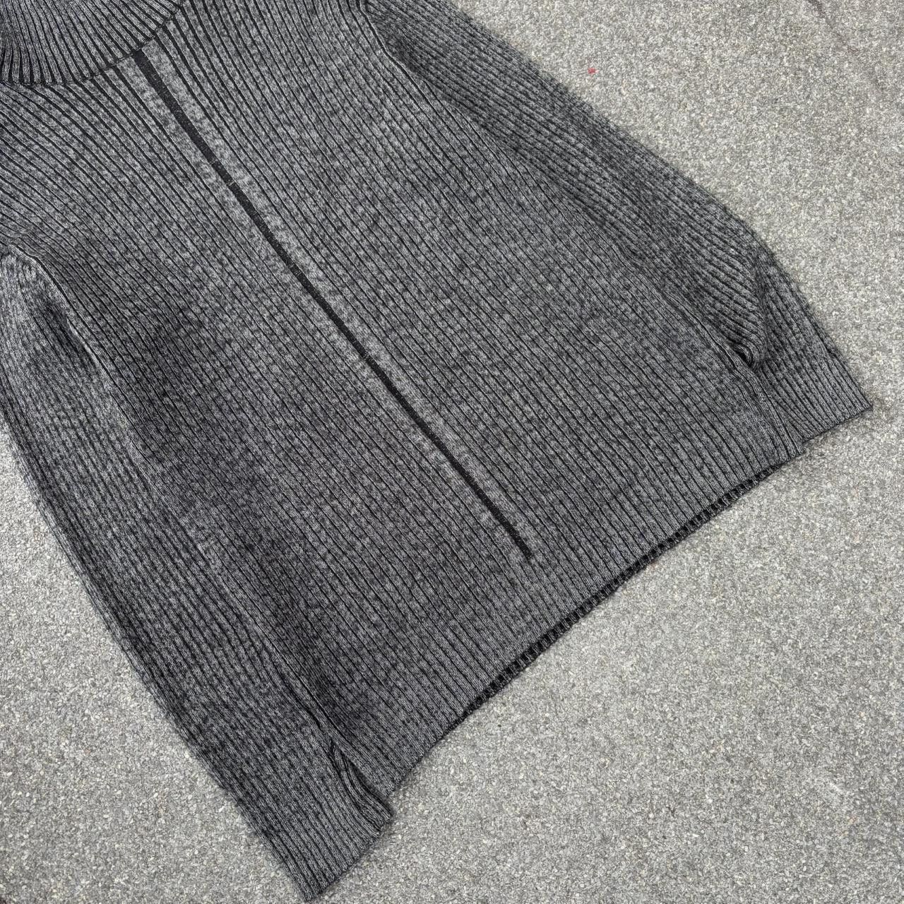 Japanese Brand × Vintage Vintage y2k 90s ribbed affliction style turtleneck sweater Size US M / EU 48-50 / 2 - 4 Thumbnail