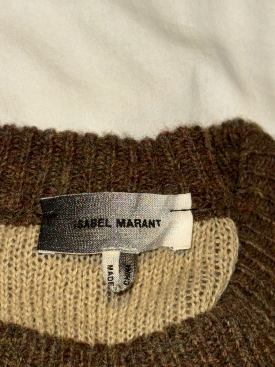 Isabel Marant Isabel Marant Wool Crewneck Knit Sweater Size US XL / EU 56 / 4 - 3 Thumbnail