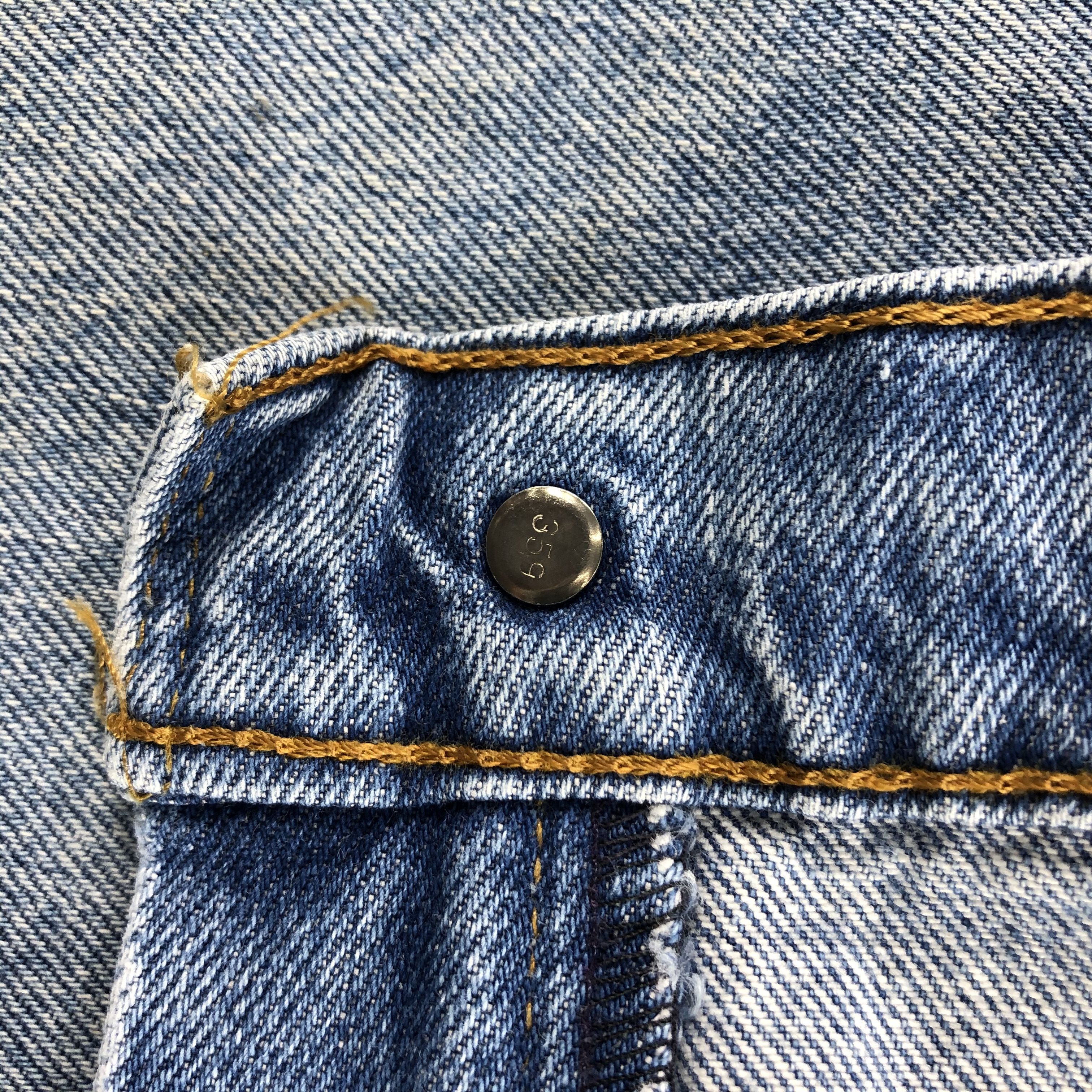 Levi's Vintage 90s Blue Wash Levis 616 Jeans-J1736 Size US 35 - 9 Thumbnail