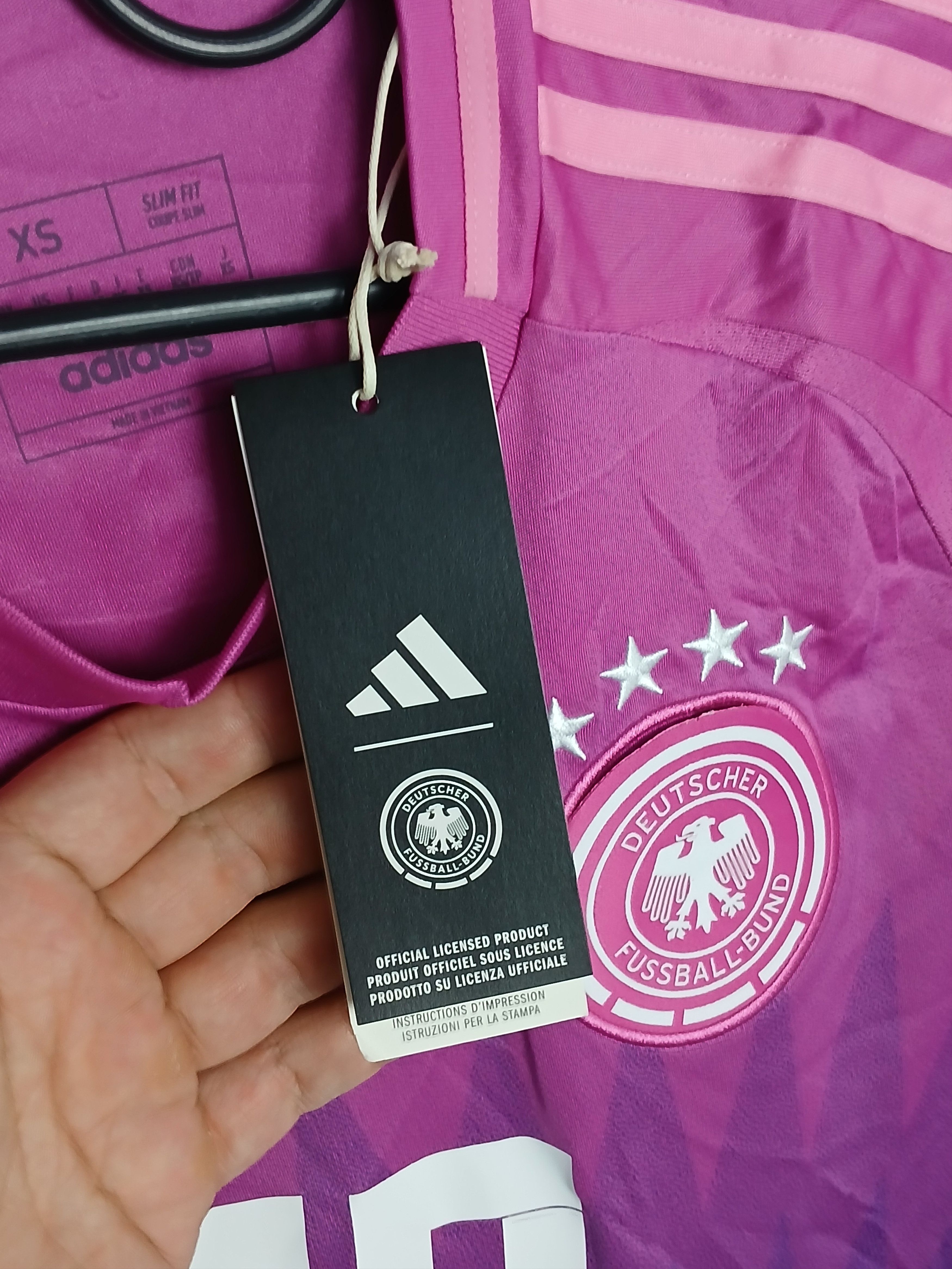 Adidas New Germany 2024 Away Musiala Football Jersey T-Shirt Size US XS / EU 42 / 0 - 10 Thumbnail