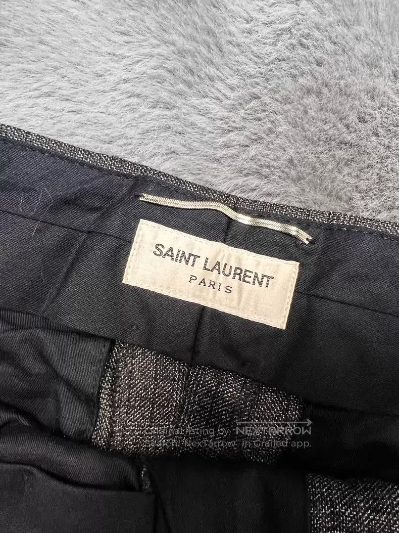 Saint Laurent Paris Saint Laurent Paris Gray Prince of Wales Check Wool Suit a Size US S / EU 44-46 / 1 - 7 Thumbnail