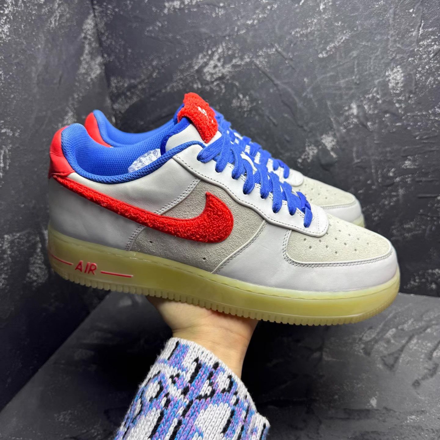 Nike Nike Air Force 1 White Rabbit Year of the Rabbit Q10 Size US 10.5 / EU 43-44 - 3 Thumbnail